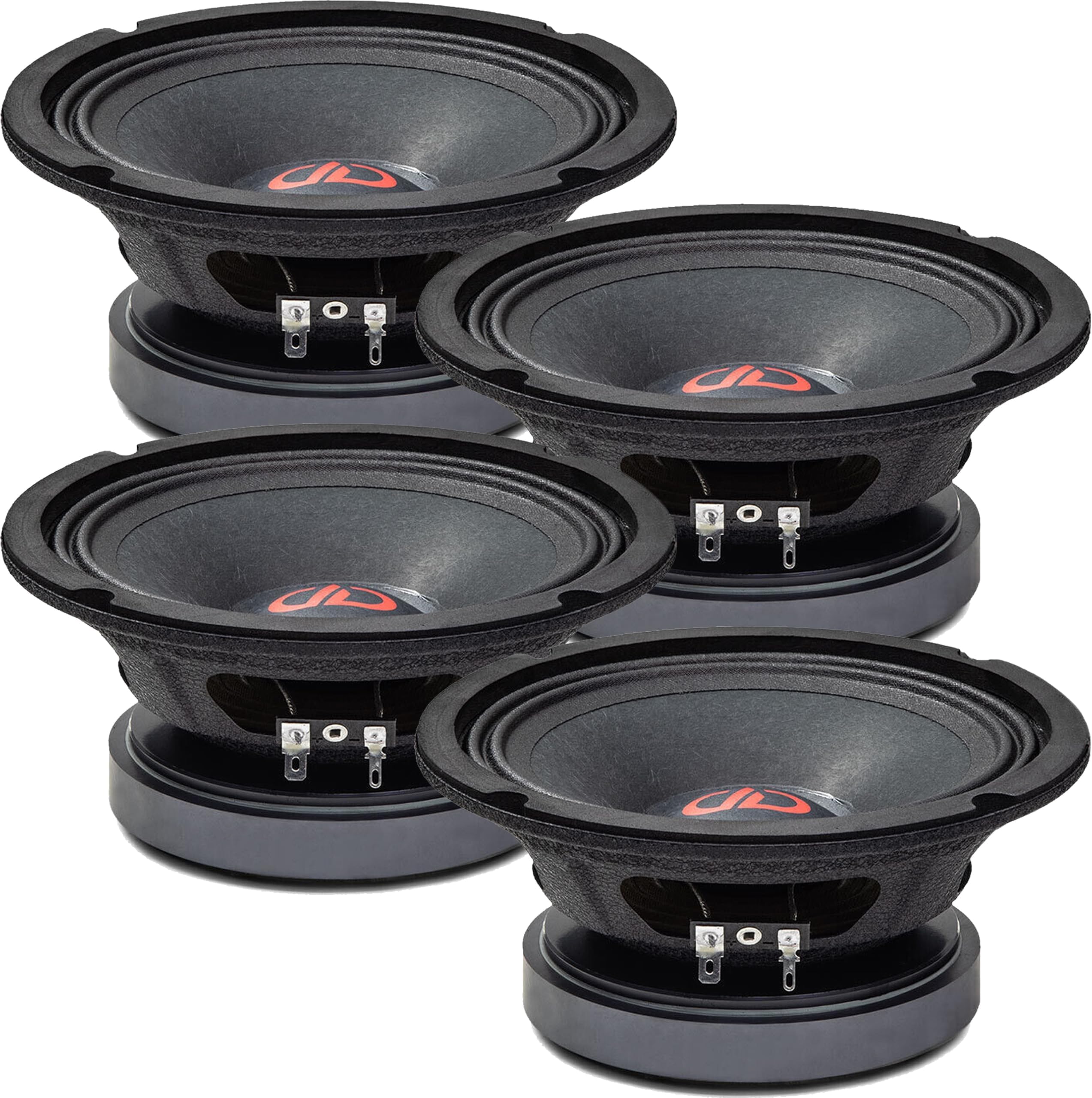 (4) VO-M6.5b-S2 6.5" 300W 2-Ohm Midrange Speakers