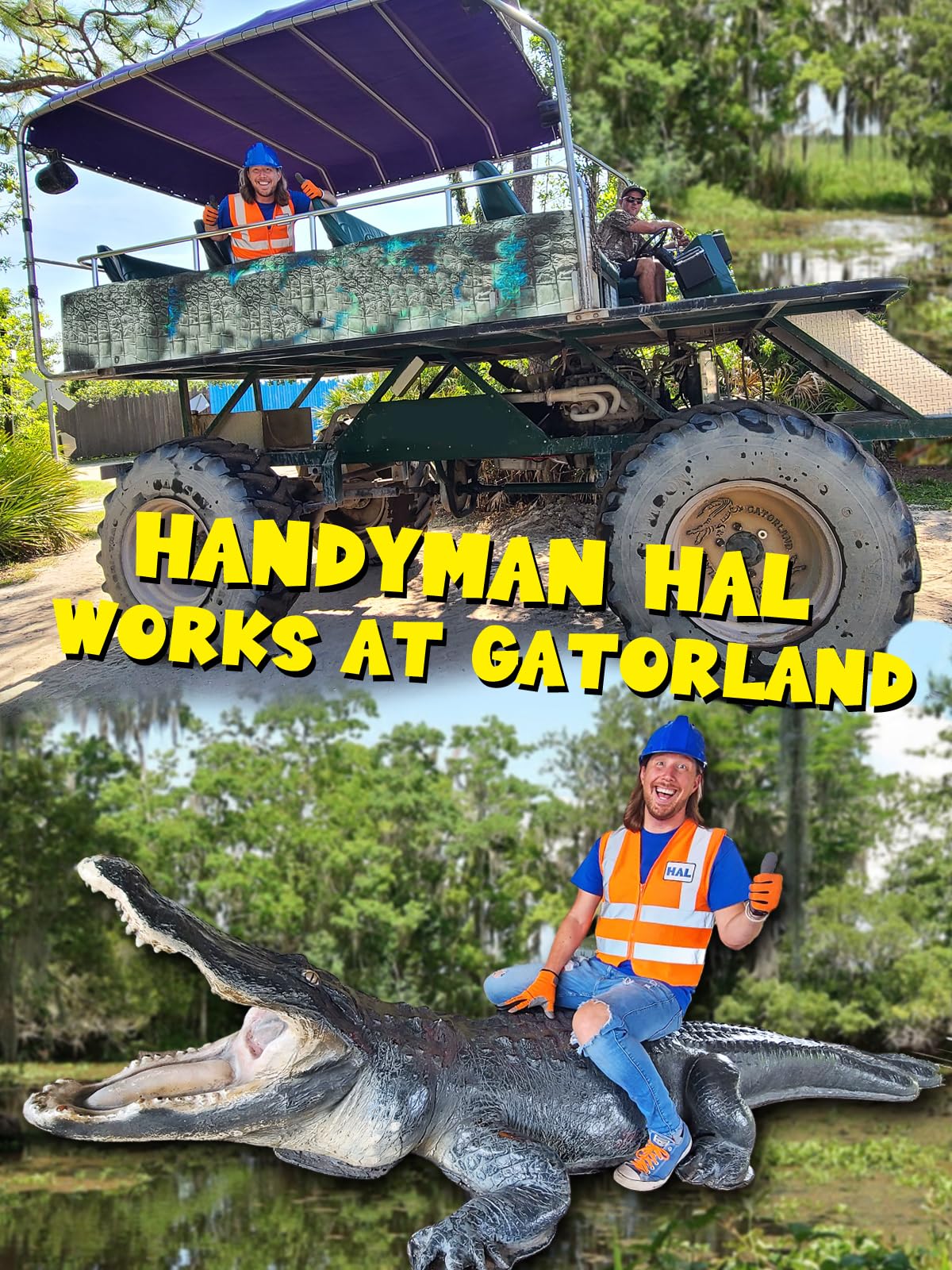 Handyman Hal Works At Gatorland