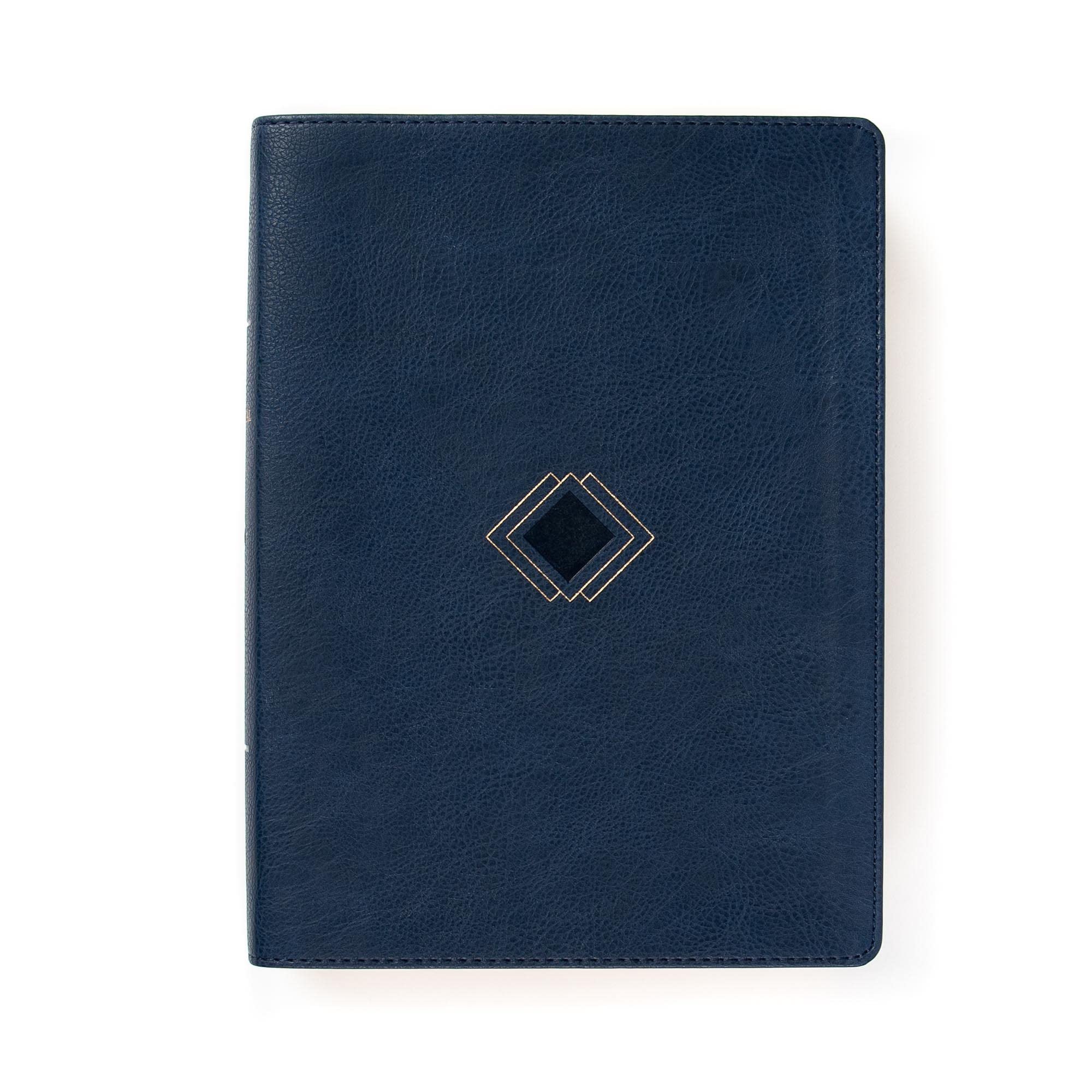 CSB Day-by-Day Chronological Bible, Navy LeatherTouch, Black Letter, 365 Day, One Year, Reading Plan, Single-Column, Easy-to-Read Bible Serif Type