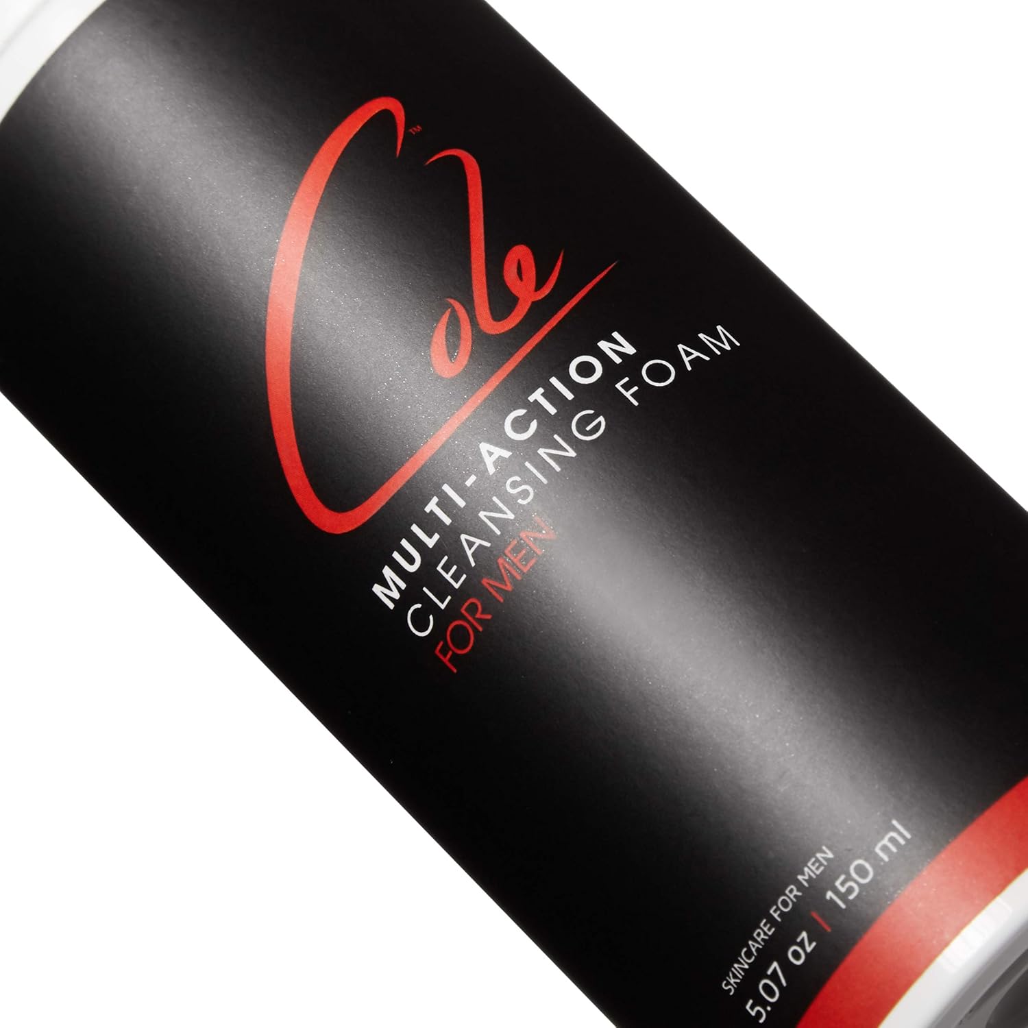 Cole Skincare for Men Multi Action Cleansing Foam | All Skin Types | All In One Cleanser, Exfoliator & Hydrator | Regulates Oils, Removes Impurities, & Prevent Breakouts