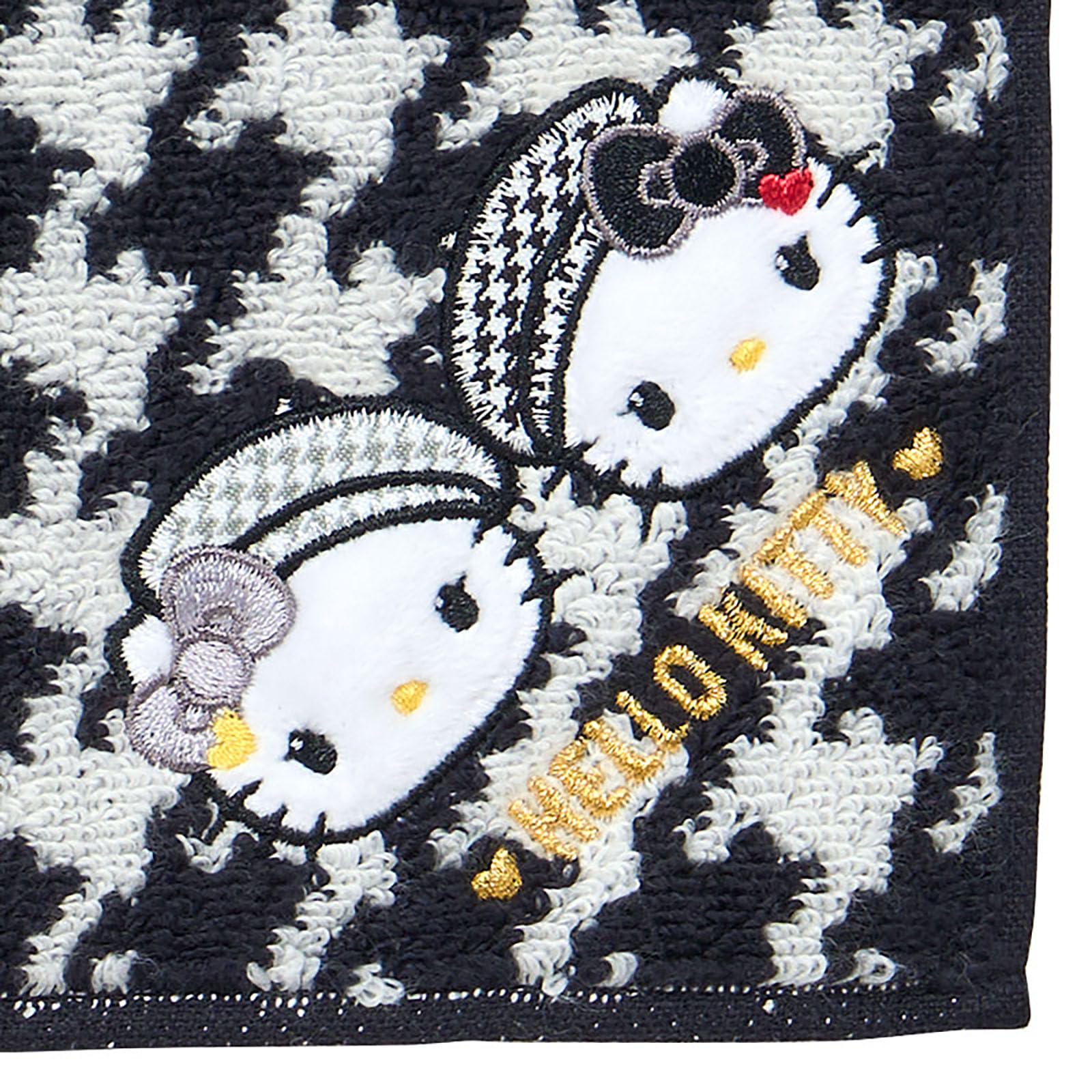 Amazon.co.jp: サンリオ(SANRIO) プチタオル（モノクロガーリーふたご