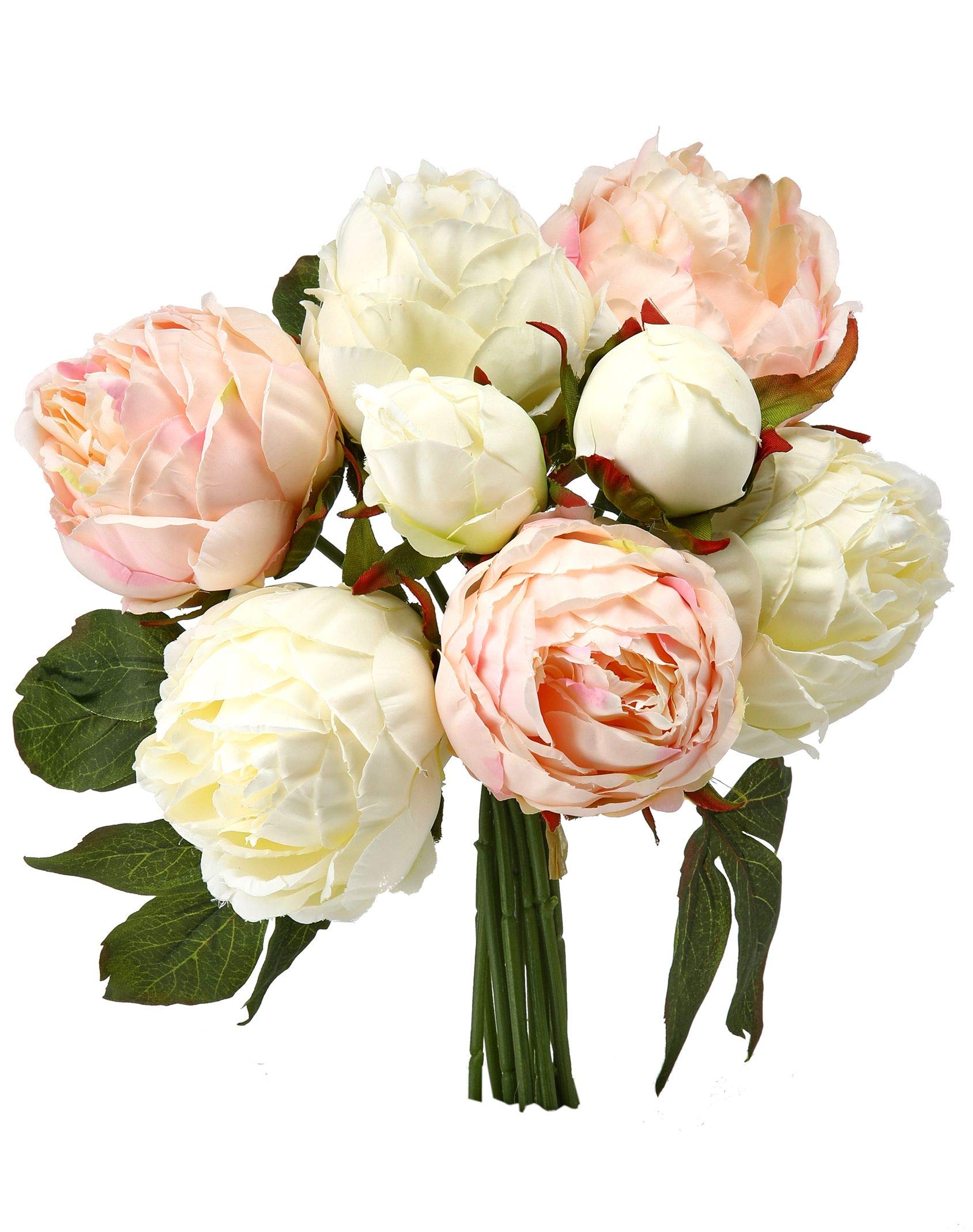 Amazon｜13インチ 人工牡丹の花 つぼみ バンドル入り｜造花