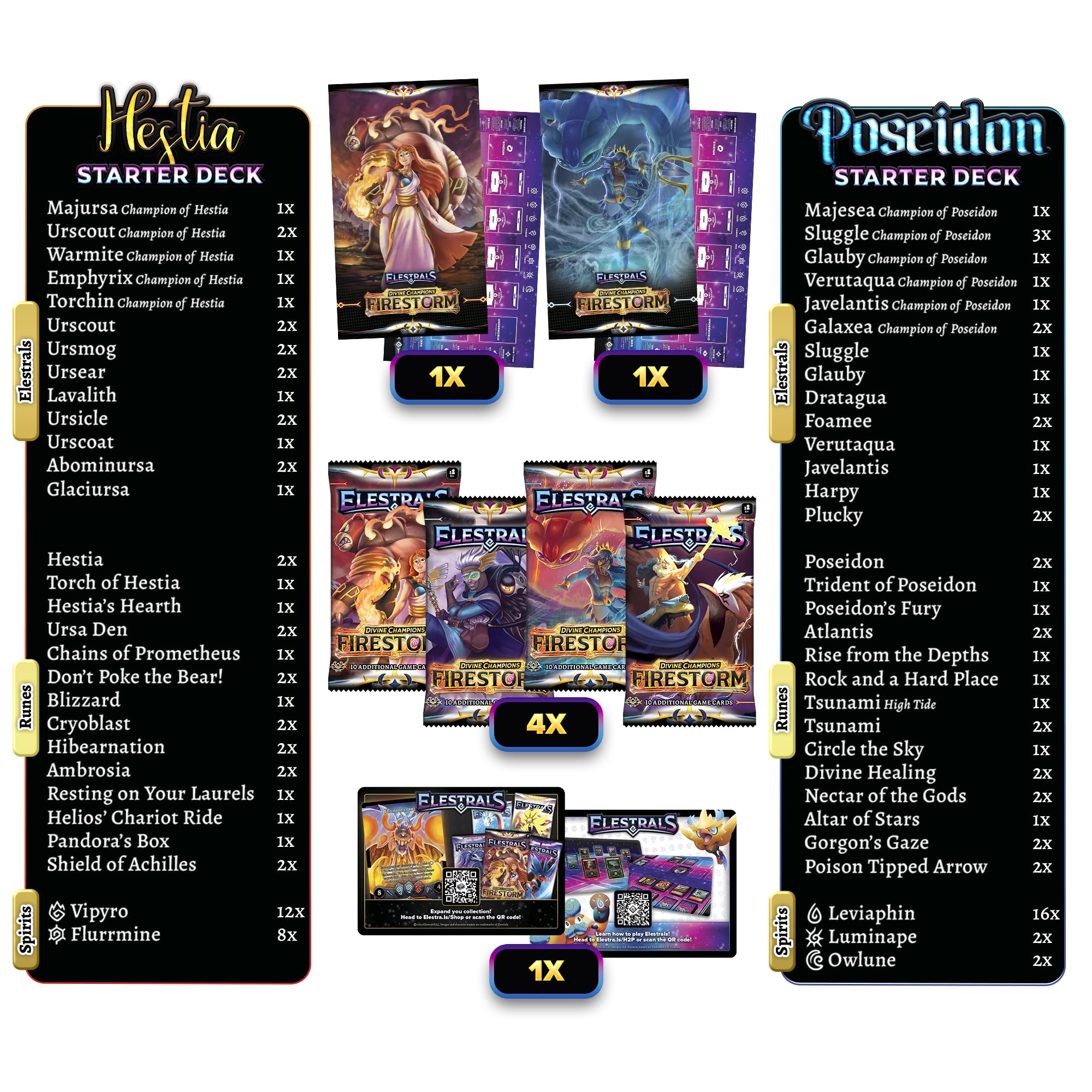 Amazon.com: Elestrals TCG: Divine Champions - Firestorm Hestia vs