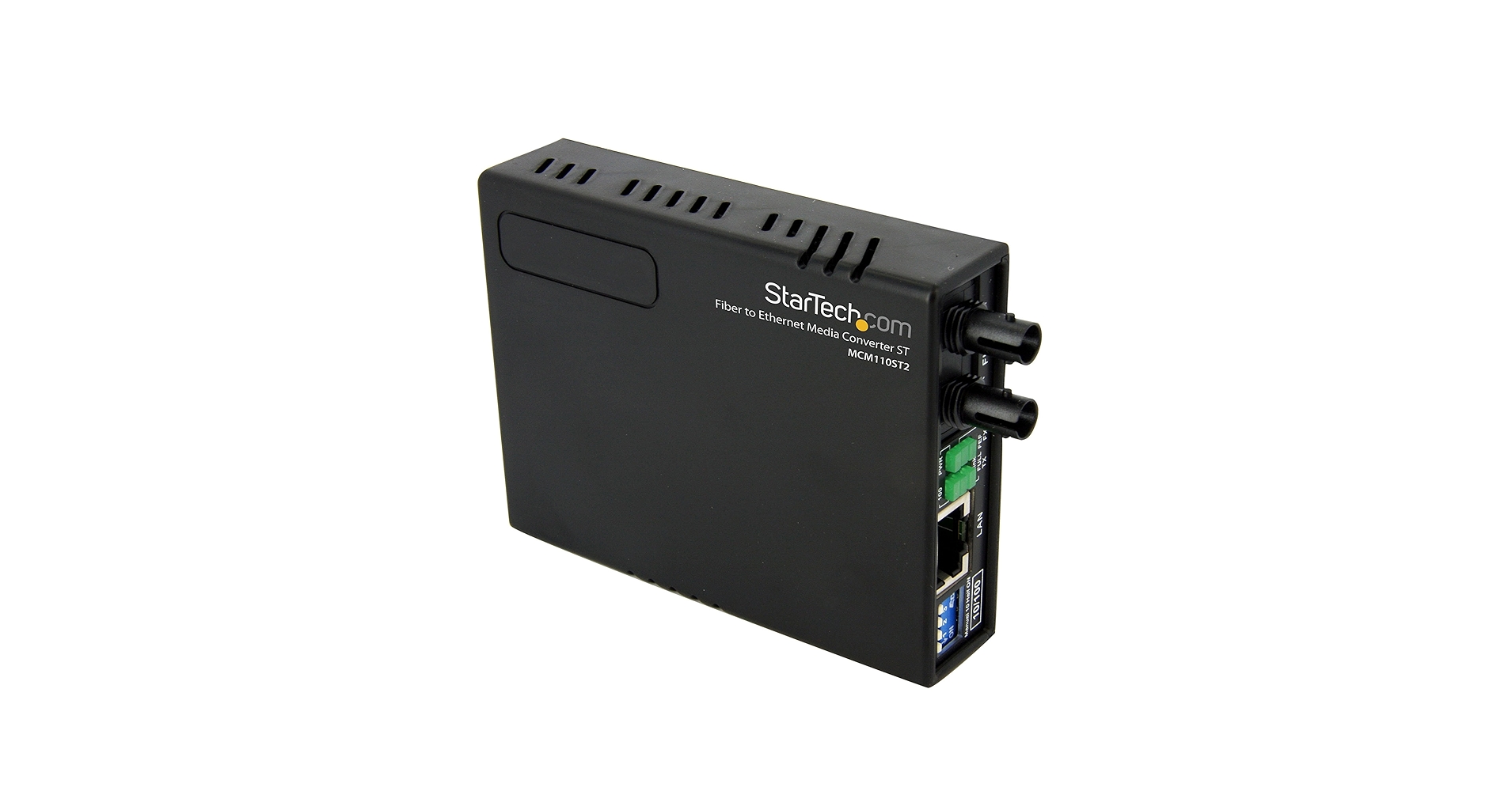 StarTech MCM110ST2 10/100Mbps 光メディアコンバータ 10/100 Multi Mode Fiber Copper Fast Ethernet Media Converter