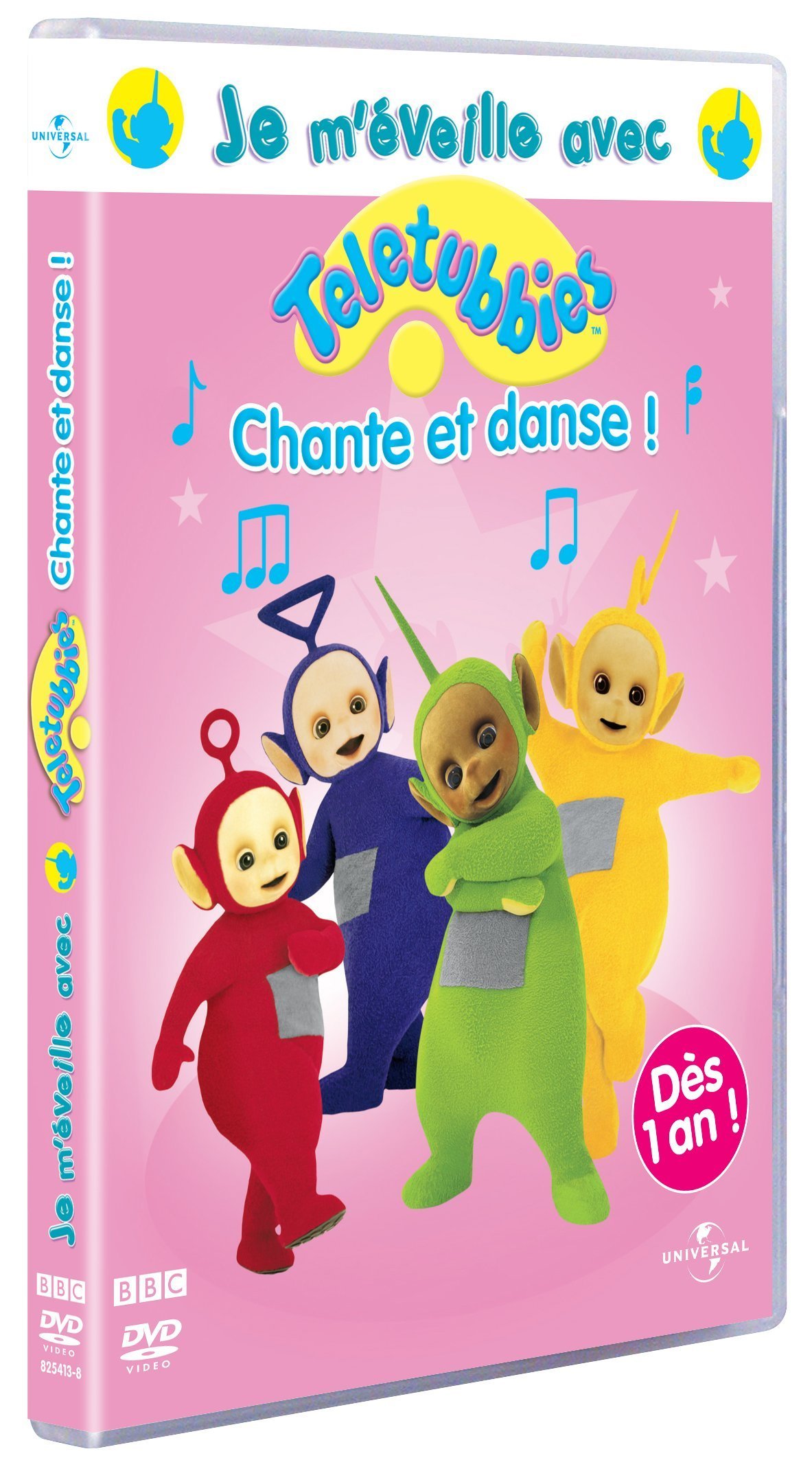 DVD Teletubbies musical infantil original importado de Francia para bebés