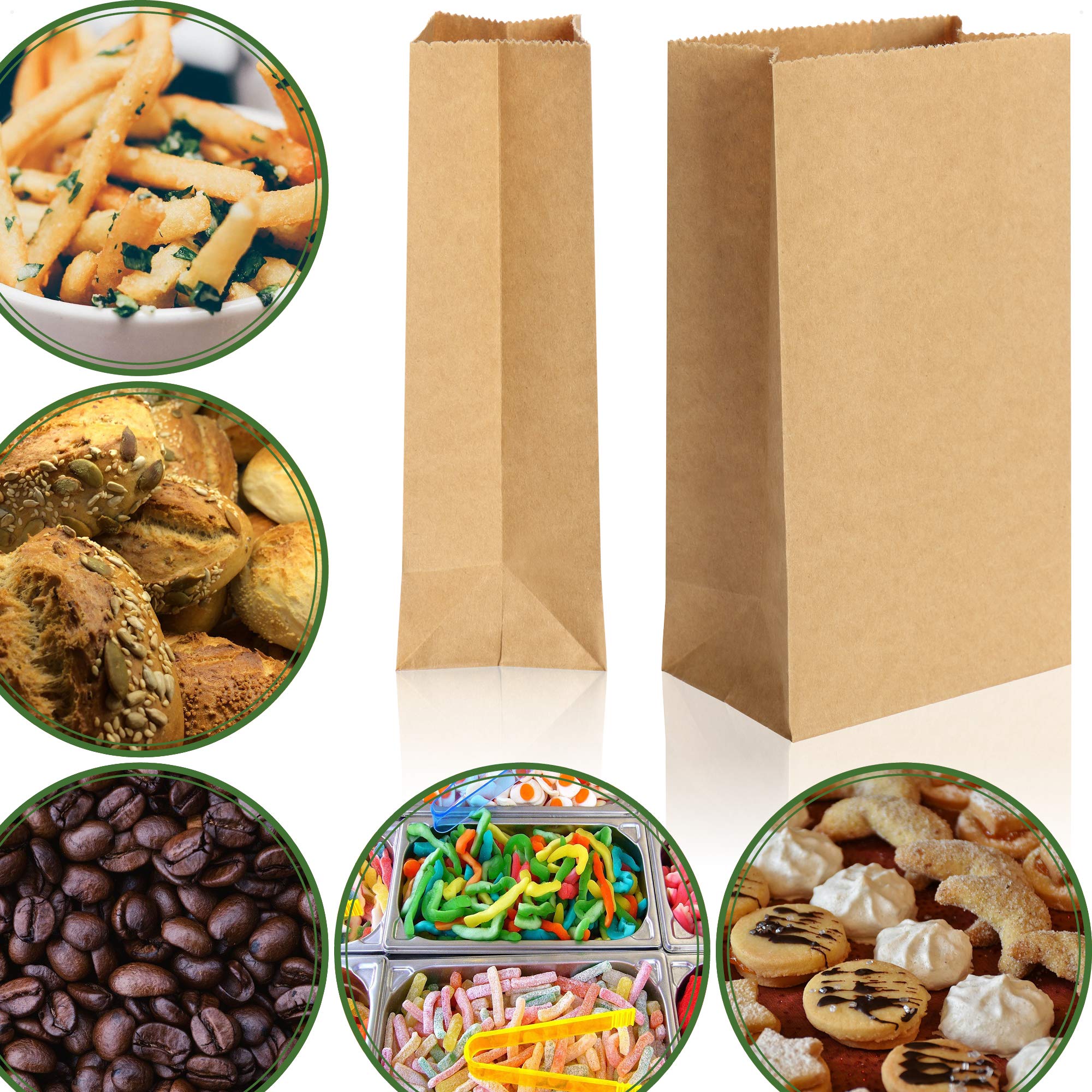 Robin Goods® 50x brown paper bags, gift bags made of unbleached kraft paper - Image 4