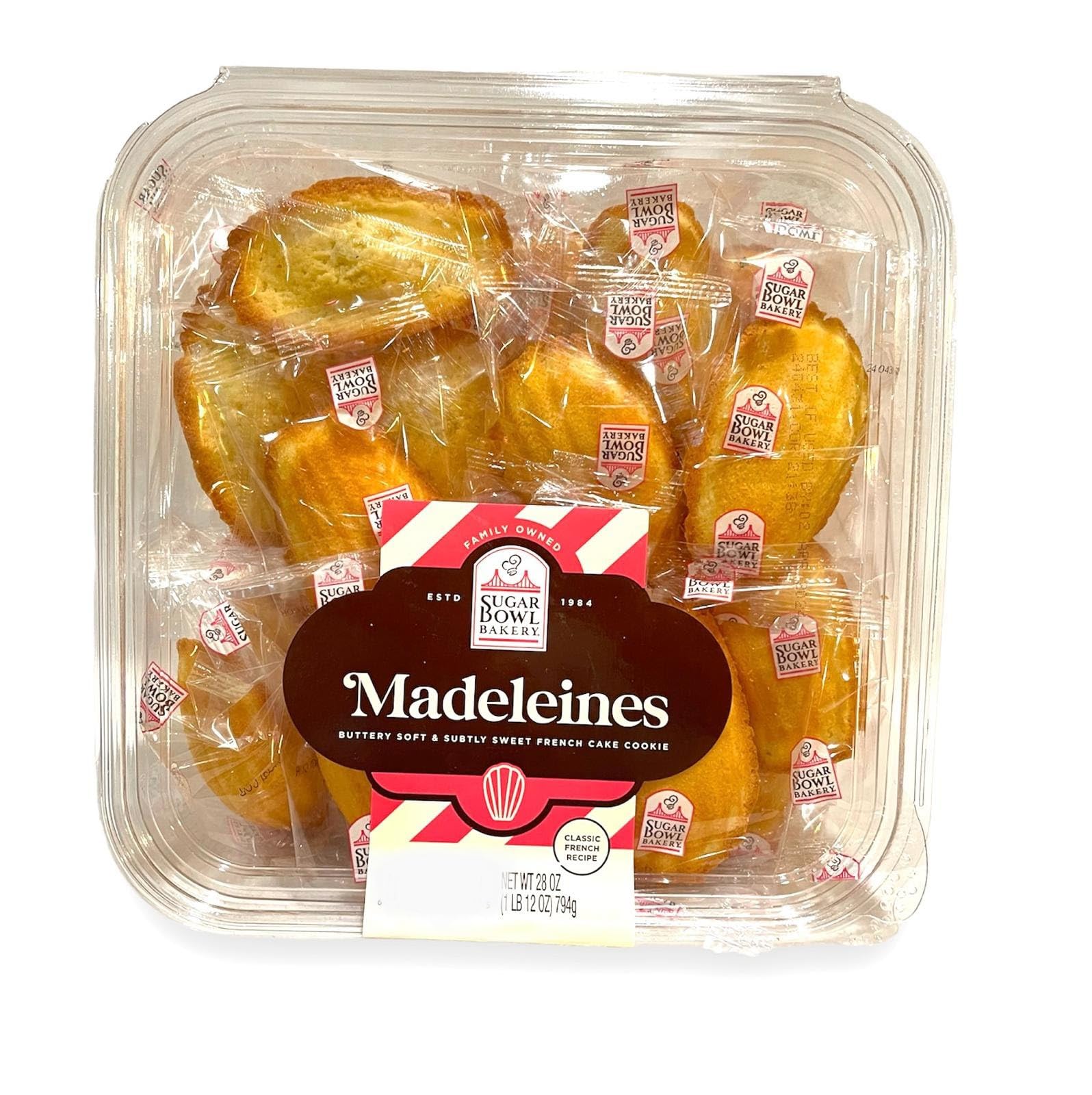 Traditional Madeleines French Sponge Cakes Made In USA, Total of 28 Individually Wrapped All Butter Traditional Madeleines Sponge Cakes. these buttery-soft, cake-like cookies are the perfect not-too-sweet treat.