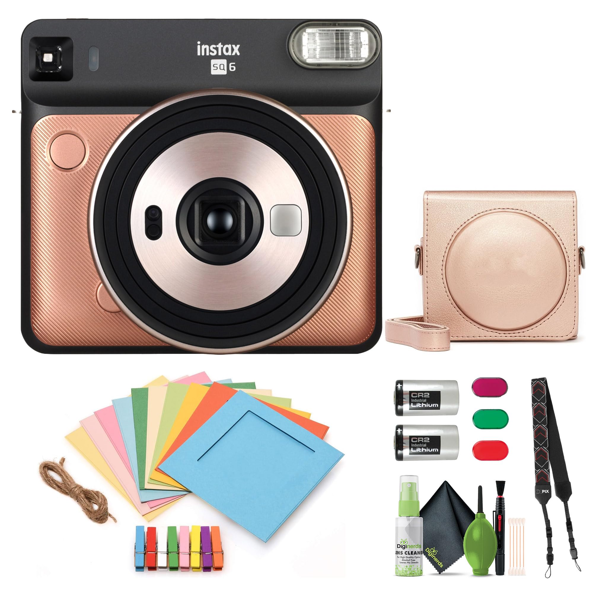 Blush Gold Fujifilm Square Sq6 Film Fujifilm Instax Square Sq6