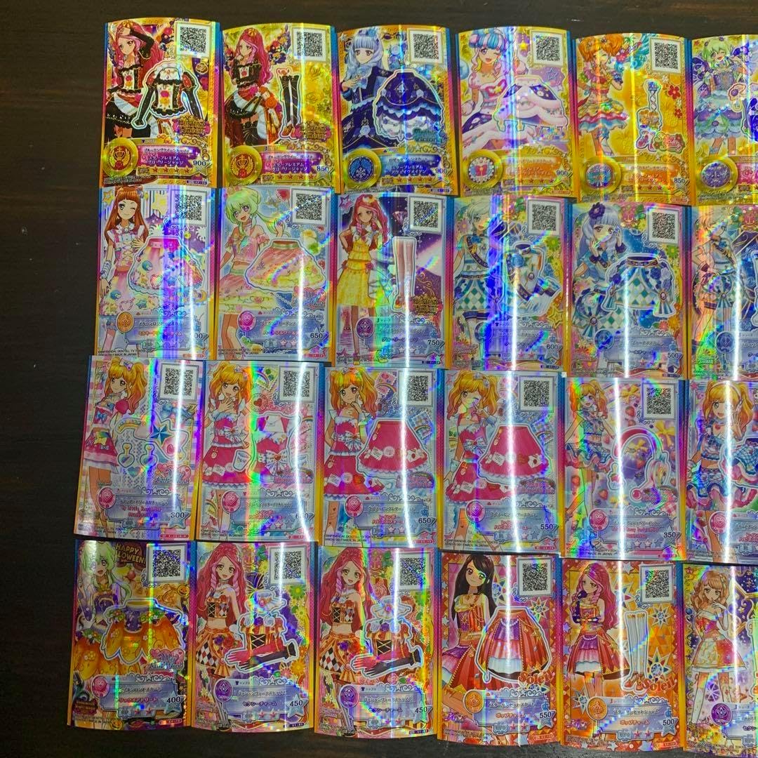 アイカツカード 42枚セットSPR、PRミニコームカードケース四ツ星学園