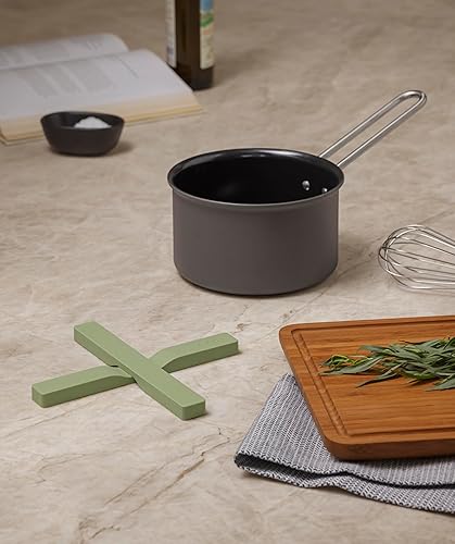 Miniatura 10 de EVA SOLO  2 salvamanteles magnéticos  Nylon recubierto de silicona con imanes integrados  Apto para lavavajillas  Colocado en cruces o dividido en 2