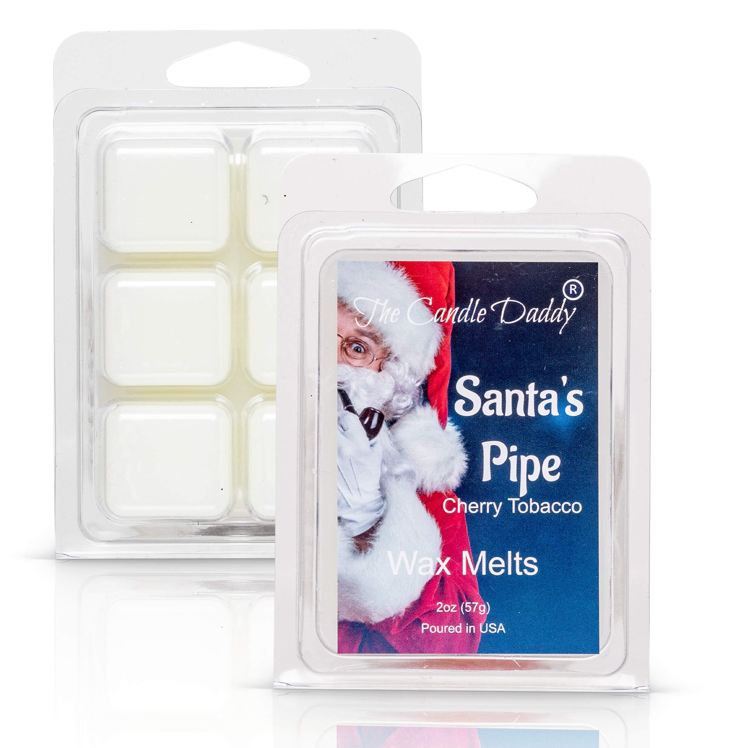 Amazon.com: Santa's Pipe - Cherry Tobacco Scent - Maximum Scented Wax Melt  Cubes - 2 Ounces Per Pack