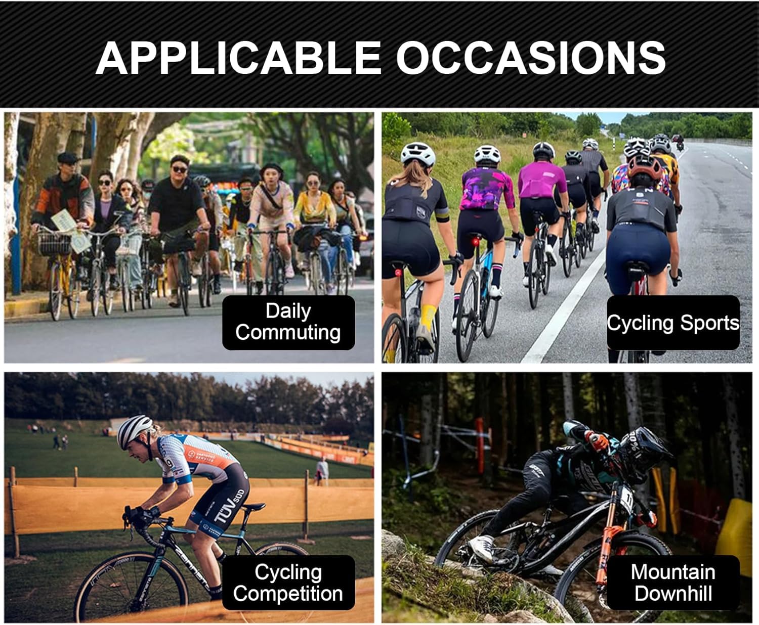 Chaleco De Ciclismo para Hombre, Impermeable Y Extraíble, para Ciclismo De Montaña O Carretera, Reflectante De Alta Visibilidad, Blue, Aldult~3XL