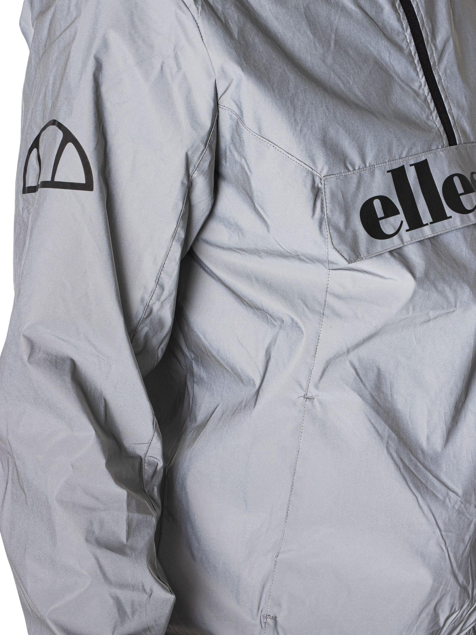 Ellesse Herren Acera Schlupfjacke mit Kapuze, Wasserfest, Reflektierend, XL EU