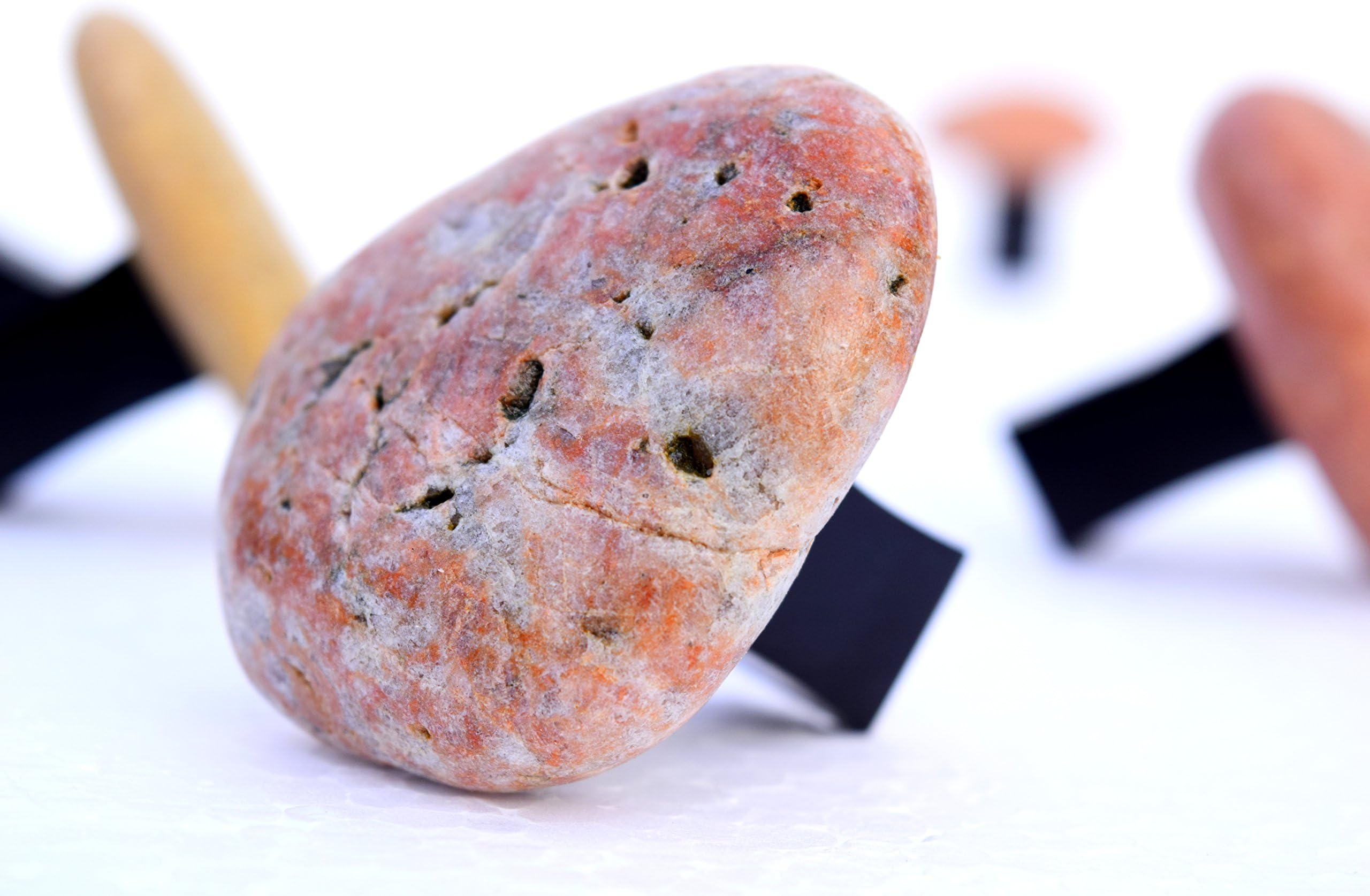 Beach Stone Door knobs. Stone Cabinet Knobs. Furniture knobs. Drawer Pulls