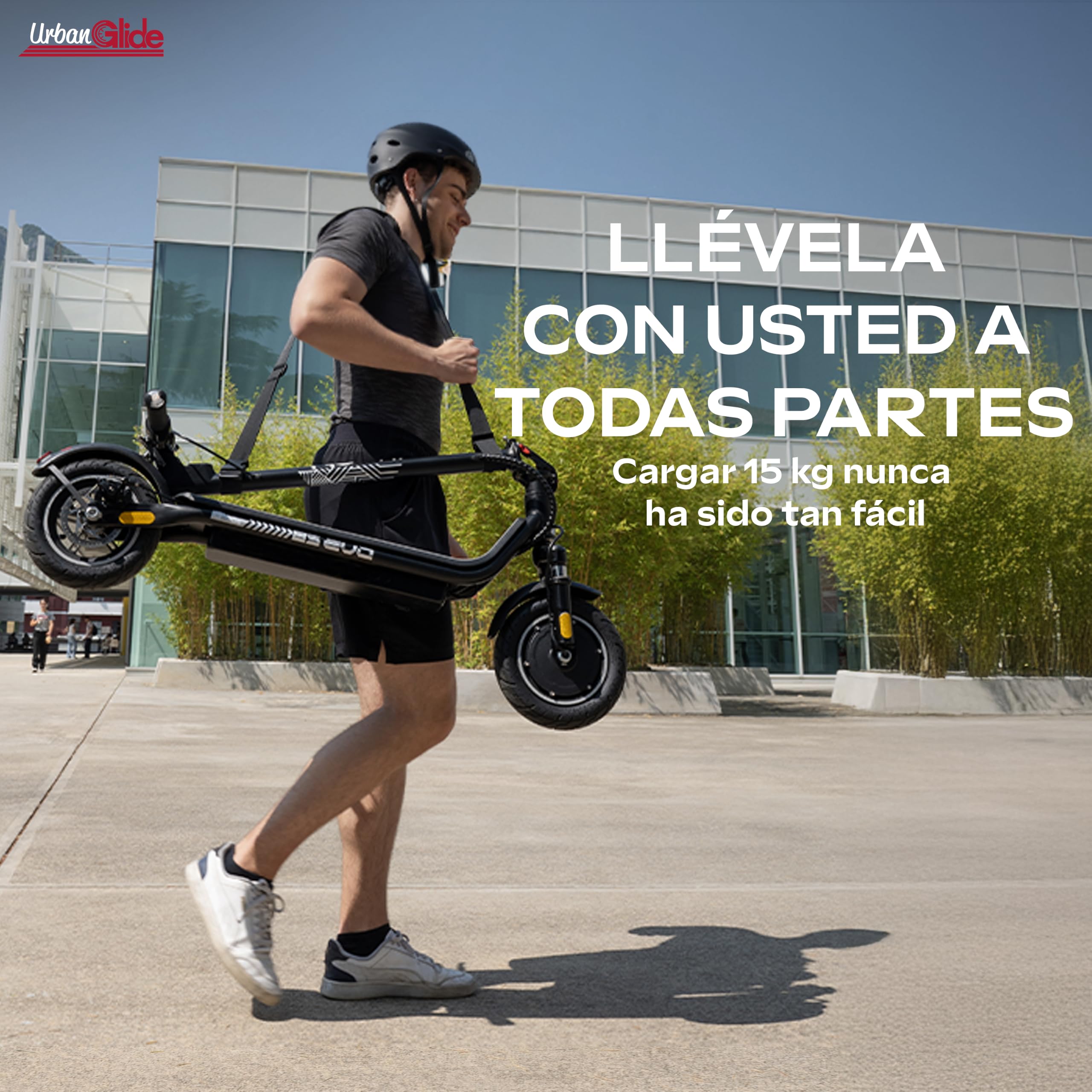 Trottinette Électrique Adulte UrbanGlide 85 Evo - ES – Autonomie Jusqu'a 15 km - Pneu 8,5" Gonflable - Batterie 25.2V - Poids 15Kg