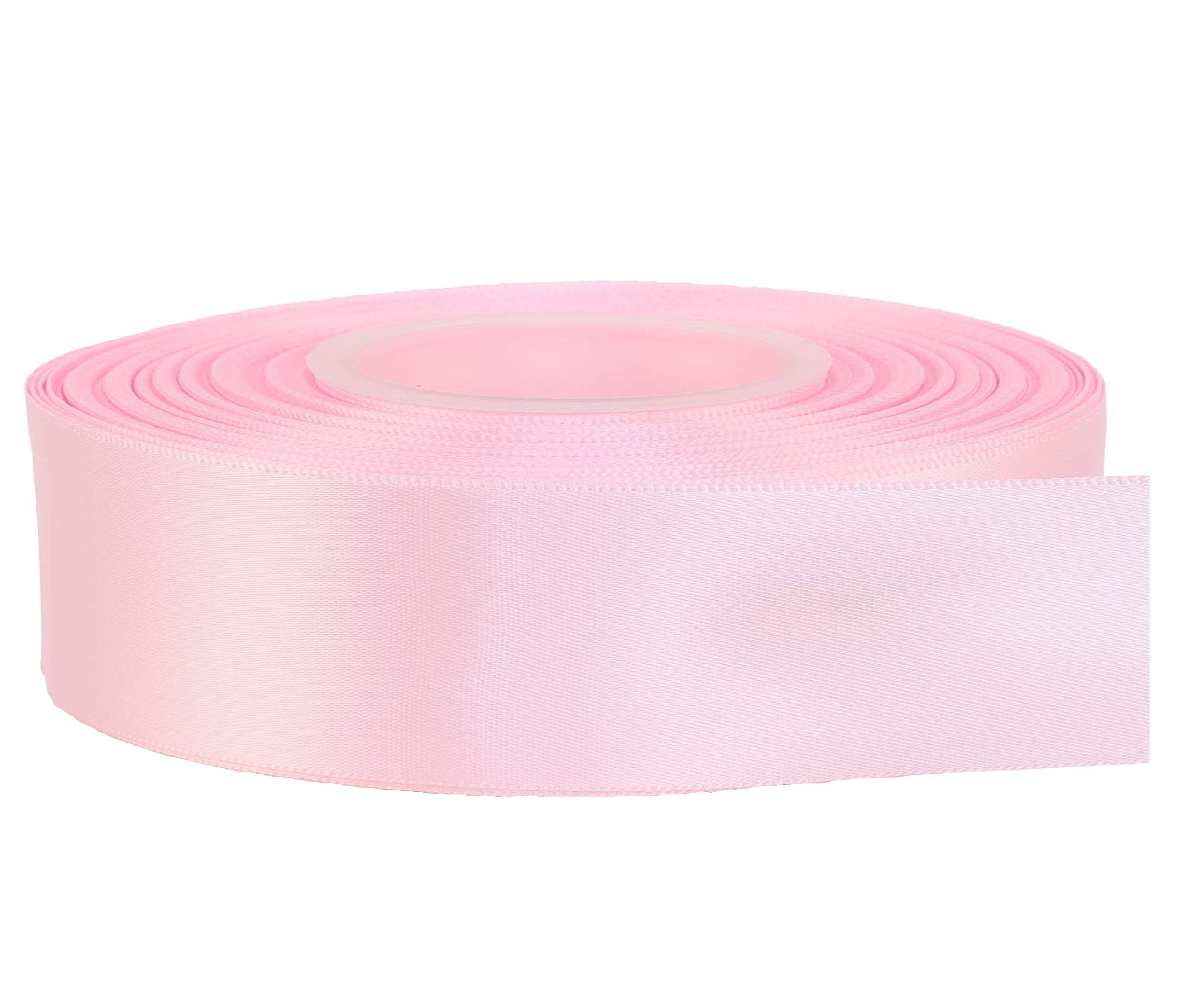 Double Sided Satin Ribbon Size 25mm x 10 Meters, Perfect for Gifts Wrap Sew Party, Decorations Events Dress Wedding Christmas Crafts, Bows Car, DIY, Bouquets, Cake More (Black) — view 241