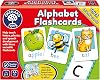 Orchard Toys Alphabet Flashcards, 26 Educational Double-sided Flashcards, Teach the Letters of the Alphabet, Perfect for Kids Age 3-7, Educational Toy, Kiwi Lime Green