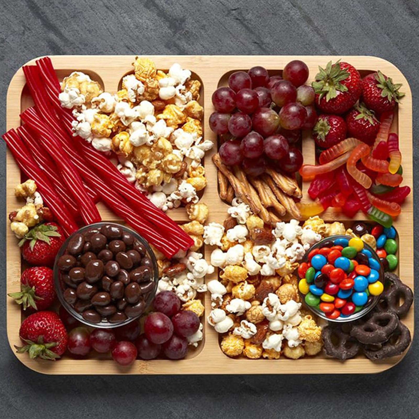 Charcuterie Board - Charcuterie Board Serviertablett | Überdachte Charcuteries Boards mit Deckel, praktisches Küchengeschirr aus Holz, Küche Servierschalen für Weihnachten, Valentinstag, Erntedankfest | Tragbares Küchenhelfer Zubehör Für Lebensmittelzuber