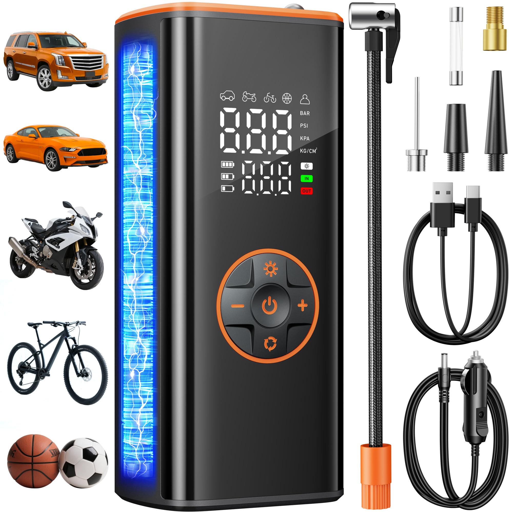 Sockspree Cordless Tire Inflator