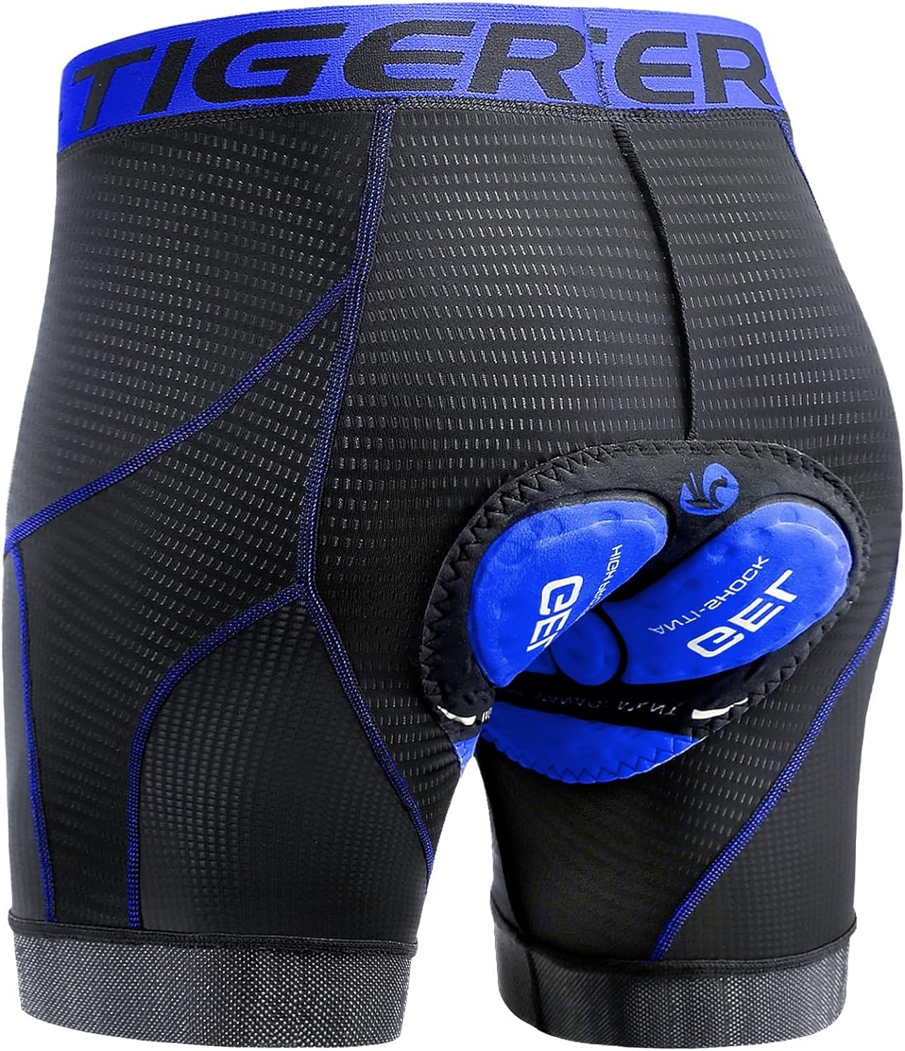 X-TIGER Men's Cycling Underwear Shorts 5D Padded Gel,MTB Biking Shorts Pants with Breathable,Adsorbent Design