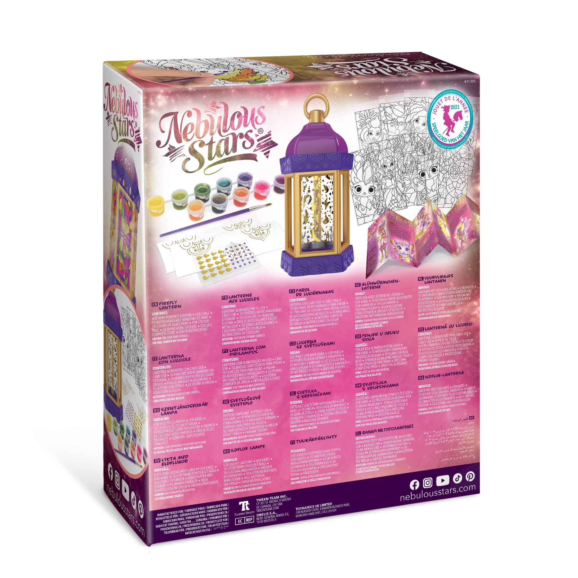 Toynamics NS11305 Firefly Lantern, Multi-Coloured