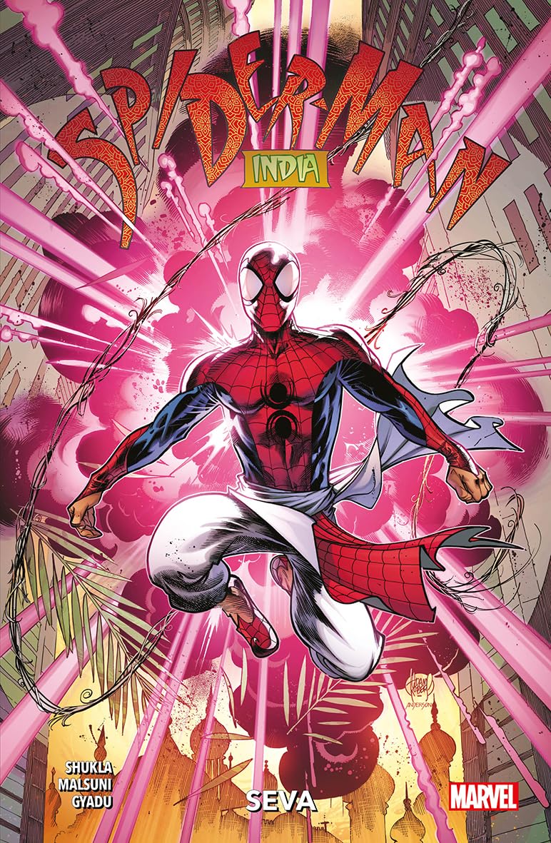 Spider-Man: India - Seva by Nikesh Shukla Paperback Book graphic novel new