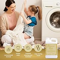 Vista 127 de Worldwide Nutrition Paquete: Tyler Candle Company Glamorous Wash Diva - Detergente líquido para ropa - Detergente para ropa Diva lavable a mano y a