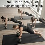 Tatago Extra Large Yoga Mat for Men & Women-{84"x30"} Natural Rubber Non Slip Yoga Mat. The Perfect Mens Yoga Mat, Pilates Mat, or Yoga Mats for Home Workout.- Wonderful Large Exercise Mat & Kids Yoga Mat!