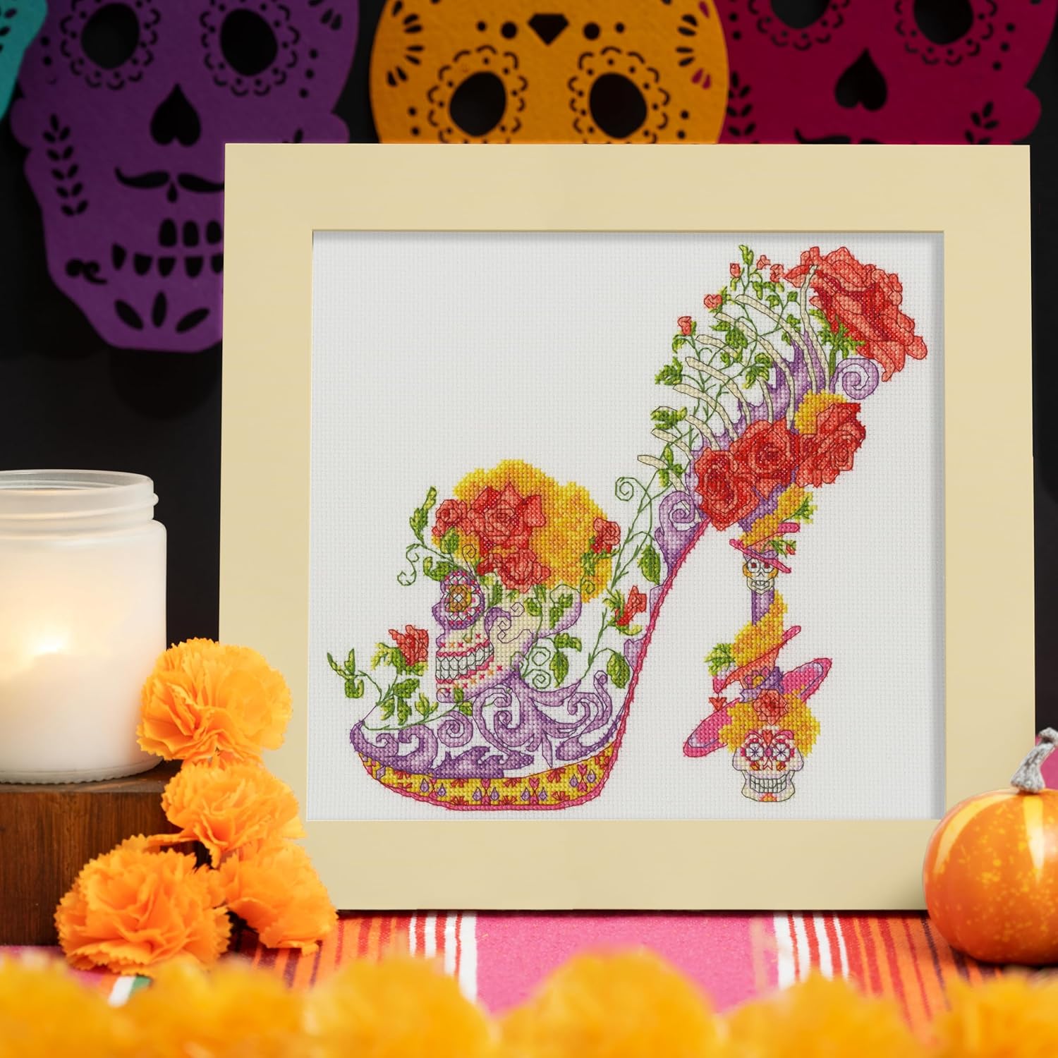 Bothy Threads Counted Cross Stitch Kit - La Catrina