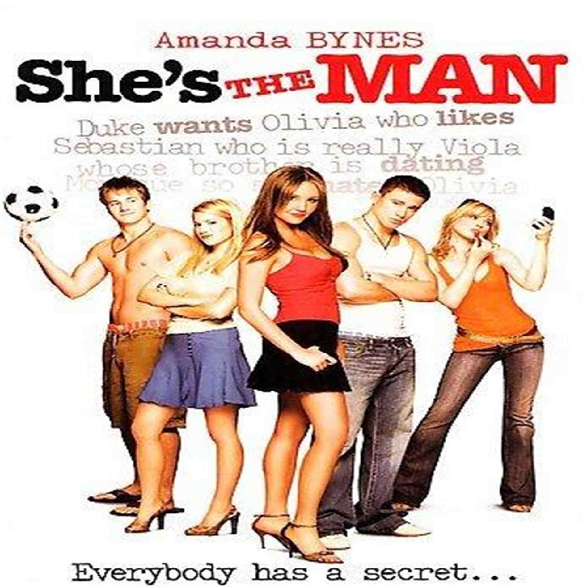 Amazon.com: Shes the Man (Widescreen Edition) : Amanda Bynes, Laura  Ramsey, Channing Tatum, Vinnie Jones, David Cross, Julie Hagerty, Robert  Hoffman, ...