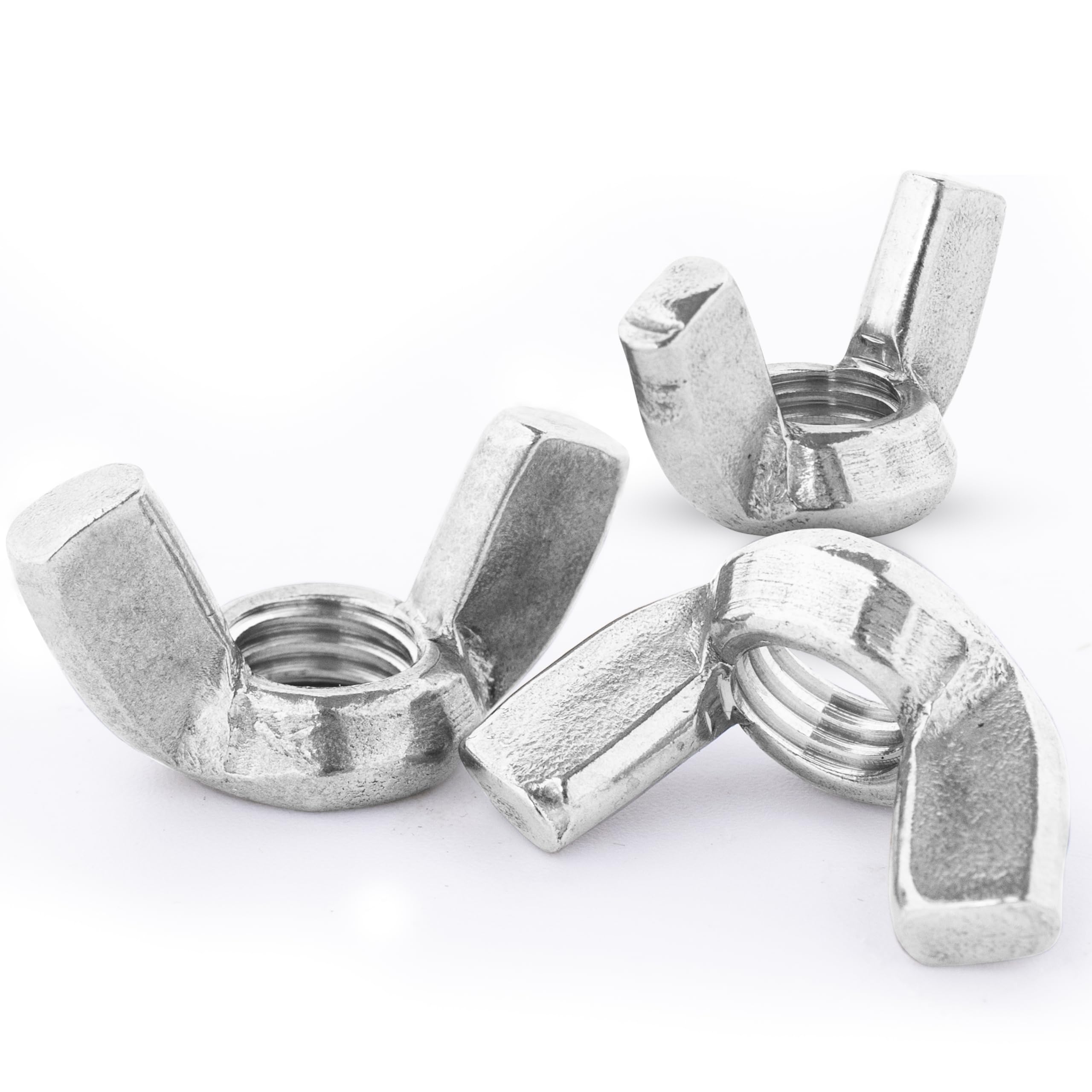 Dadi Ad Ala In Acciaio Inox A2 - Set Da 5 Pezzi M6, Dadi A Farfalla Metrici Antiruggine, Per Fai Da Te, Mobili, Manutenzione