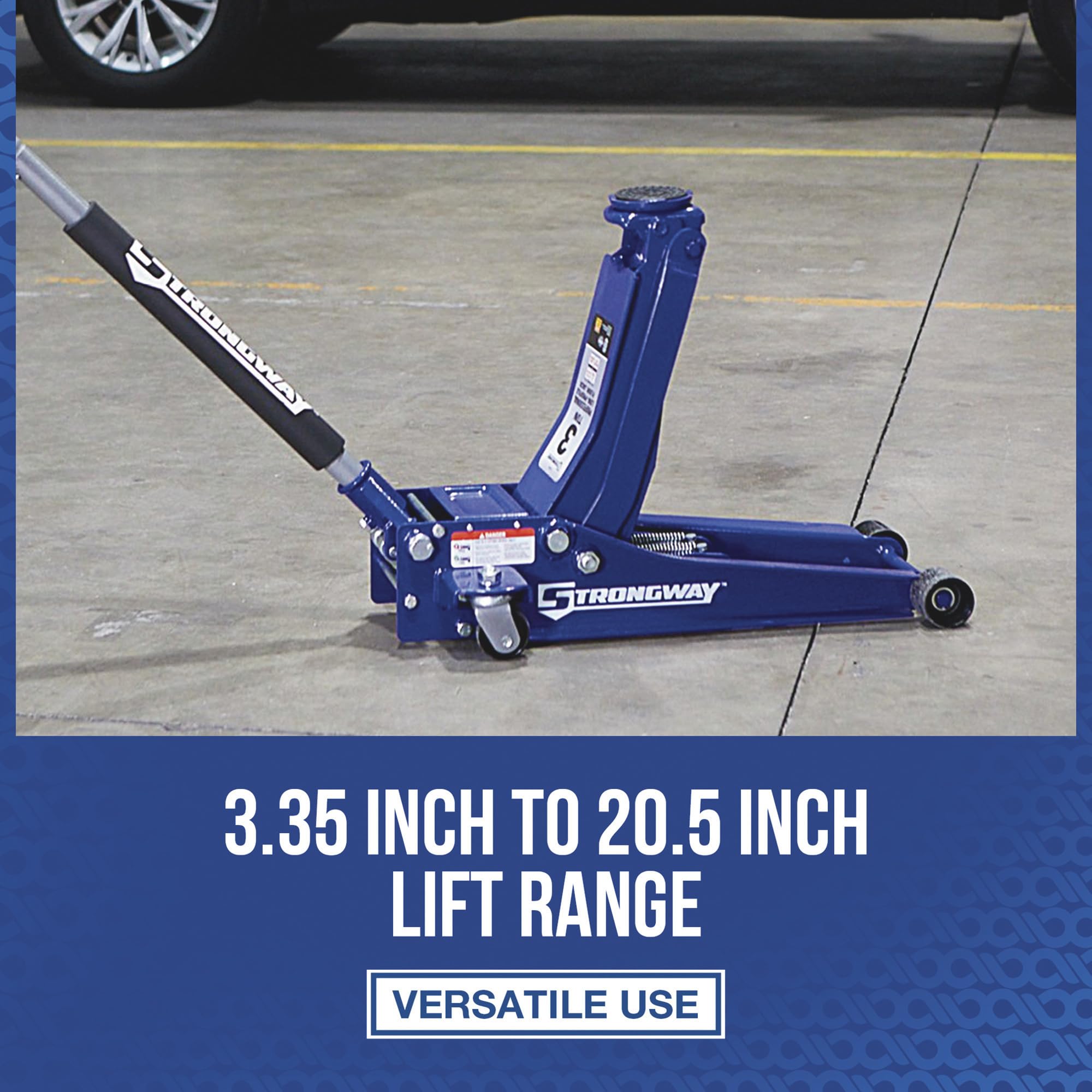 Amazon.com: Strongway Professional Low-Profile Service Floor Jack