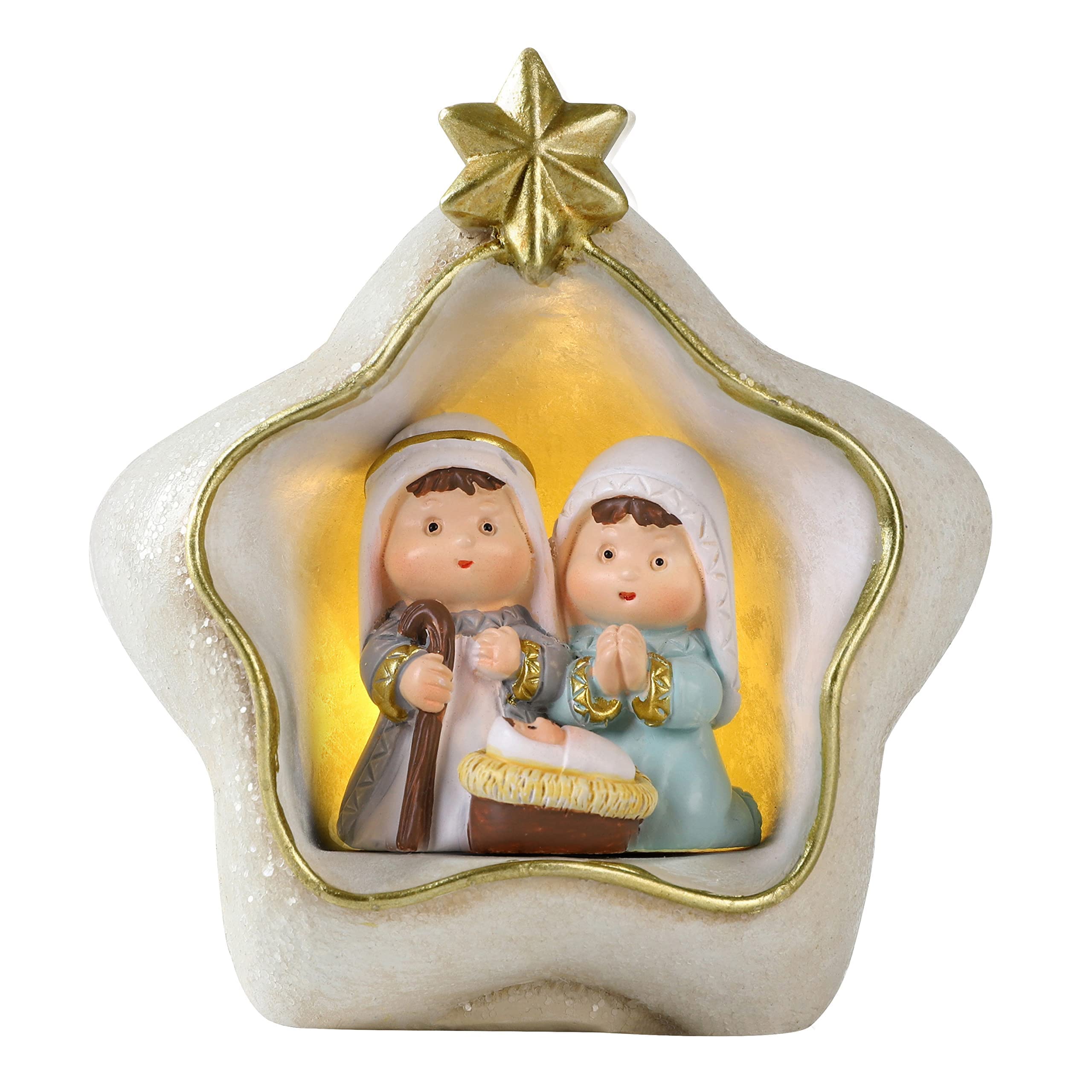 Buy Hodao Nativity Sets for Christmas Indoor Manger Scene Nativity Sets