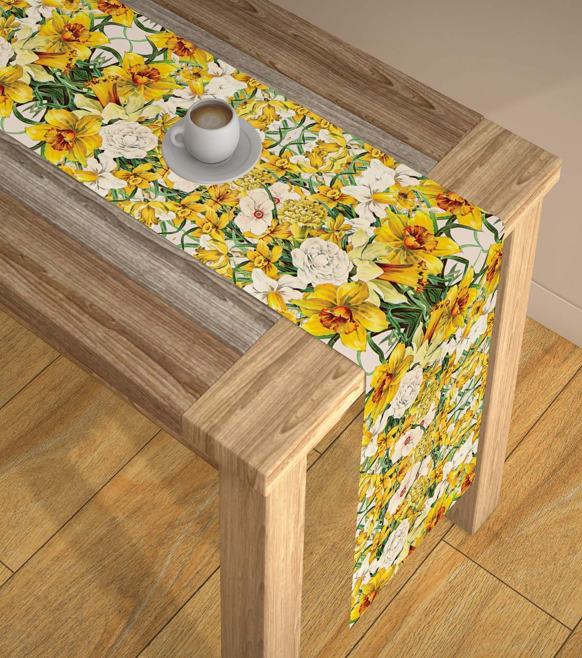 Buy AEROHAVEN™ Abstract Multicolour HD Digital Modern 6 Seater Table