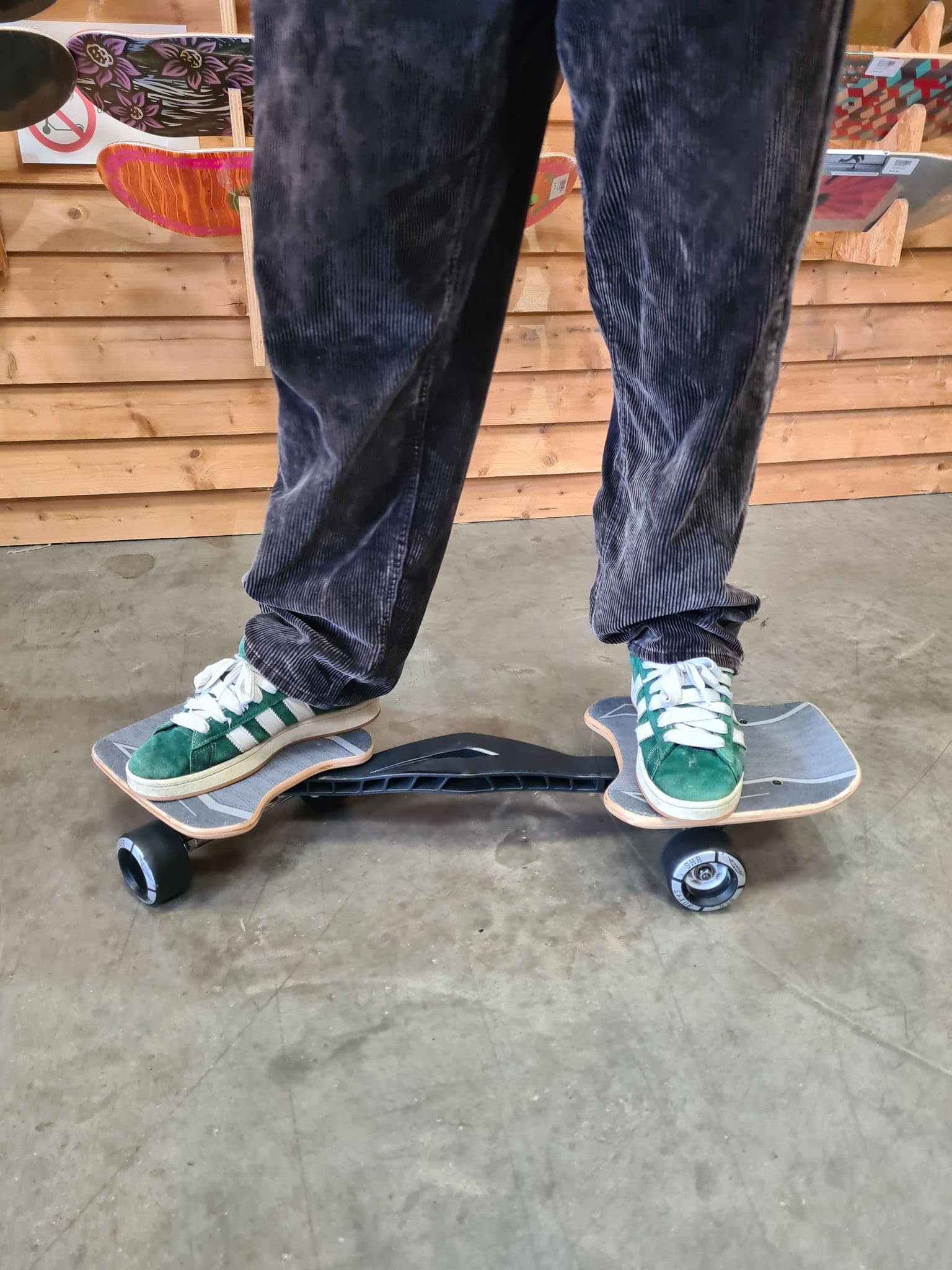SNAKEBOARD Pro 2.0 Black/Grey