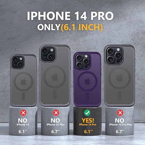 Vista 1089 de MOCCA - Funda magnética resistente para iPhone 11 de 6.1 pulgadas, compatible con MagSafe, protector de pantalla de vidrio + protector de lente