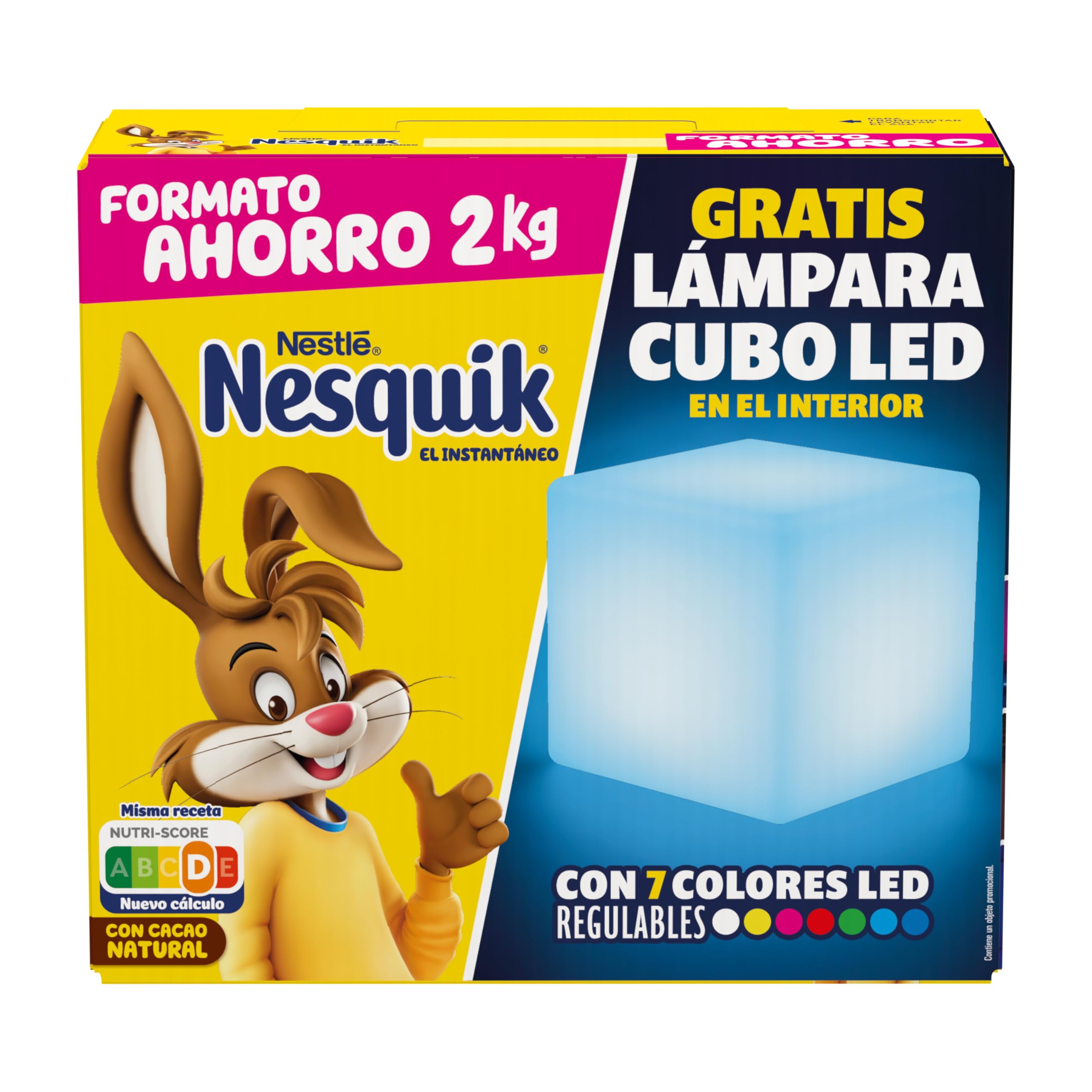 Nesquik Nestlé Cacao Soluble Instantáneo - Estuche 4x2 kg