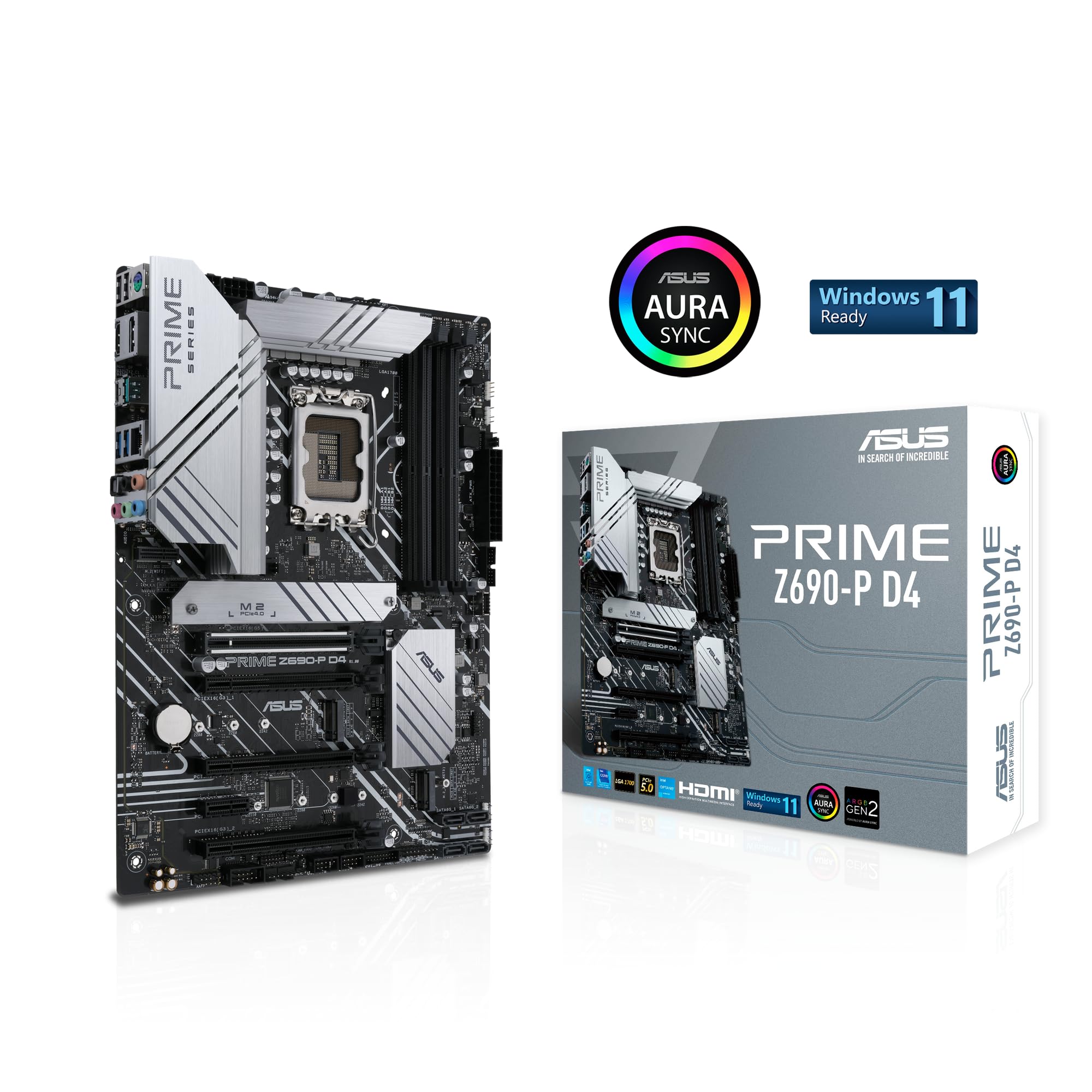 Amazon.com: ASUS Prime Z690-P D4 Intel LGA 1700 DDR4 Motherboard 