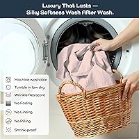 Vista 7 de Olive + Crate Juego de funda de edredón de Tencel de Eucalipto con efecto refrescante - Funda de edredón hipoalergénica de lyocel Tencel - Suave