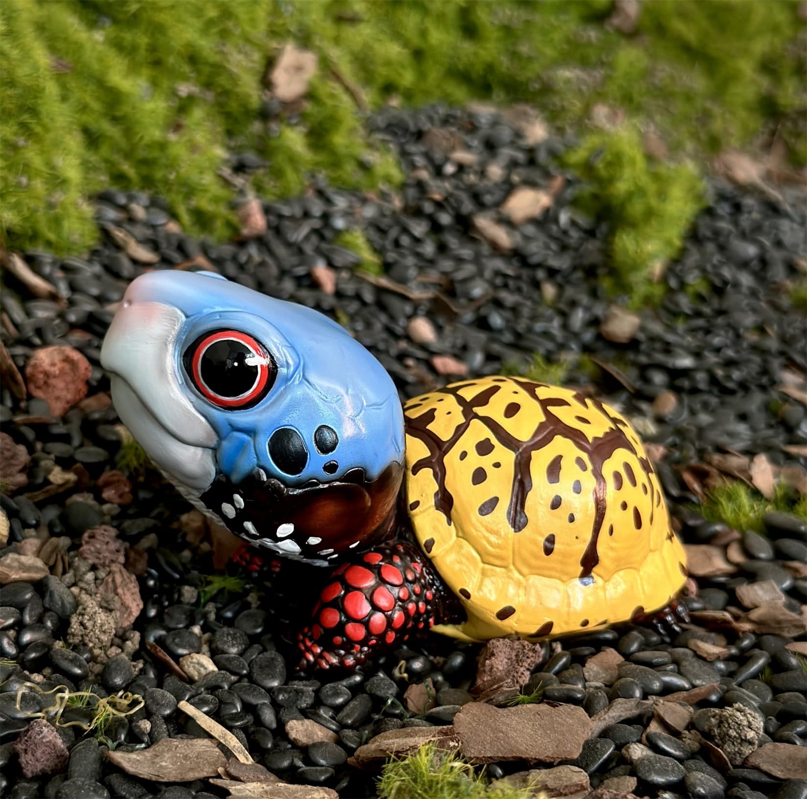 Amazon.co.jp: 動物惑星 ハコガメ フィギュア カメ 亀 10.5CM級 カメ目