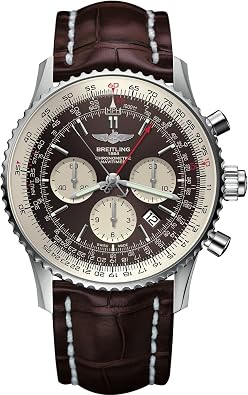 Breitling Mens Navitimer Rattrapante Bronze Watch AB031021