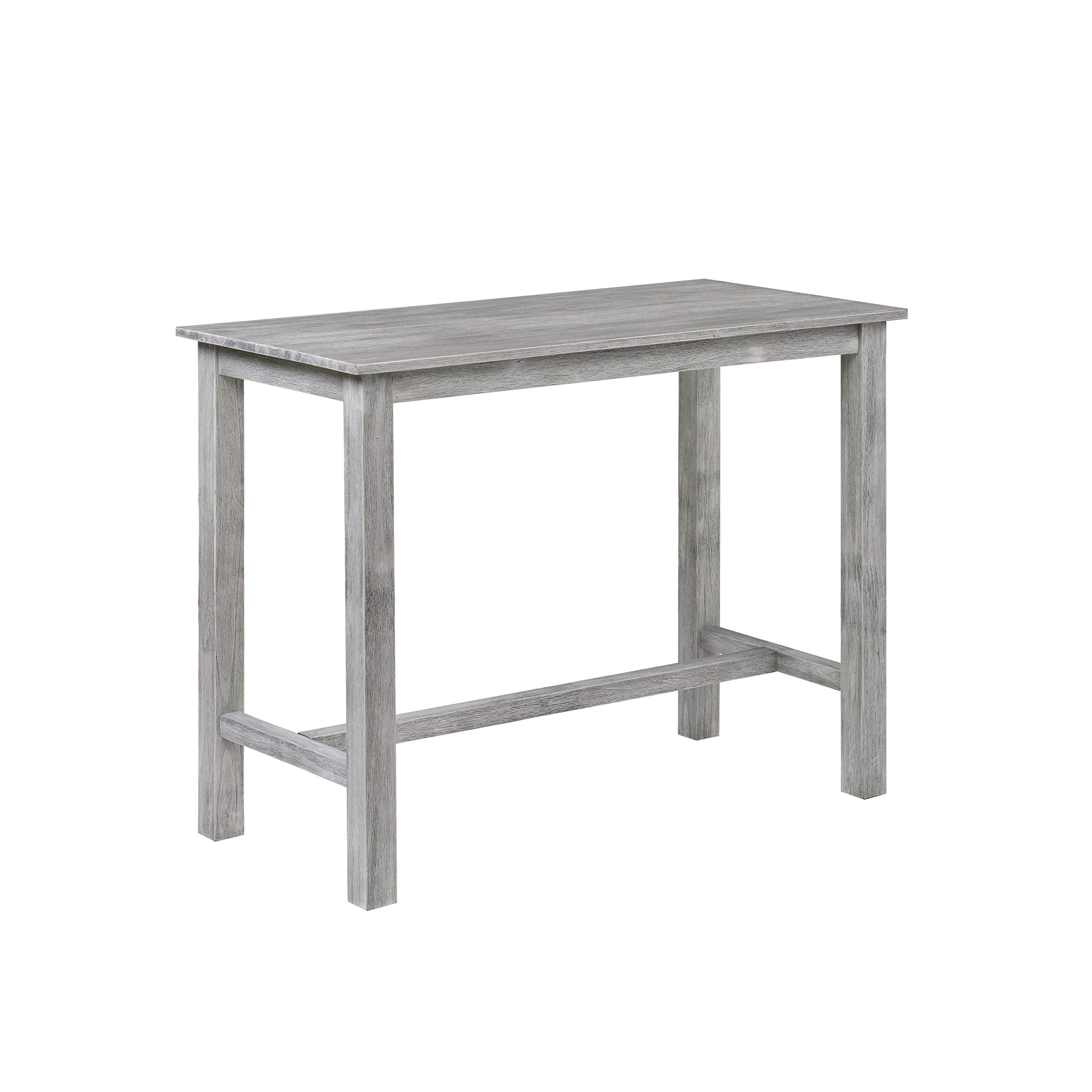 BoraamSonoma Pub Table - Storm Gray Wire-Brush