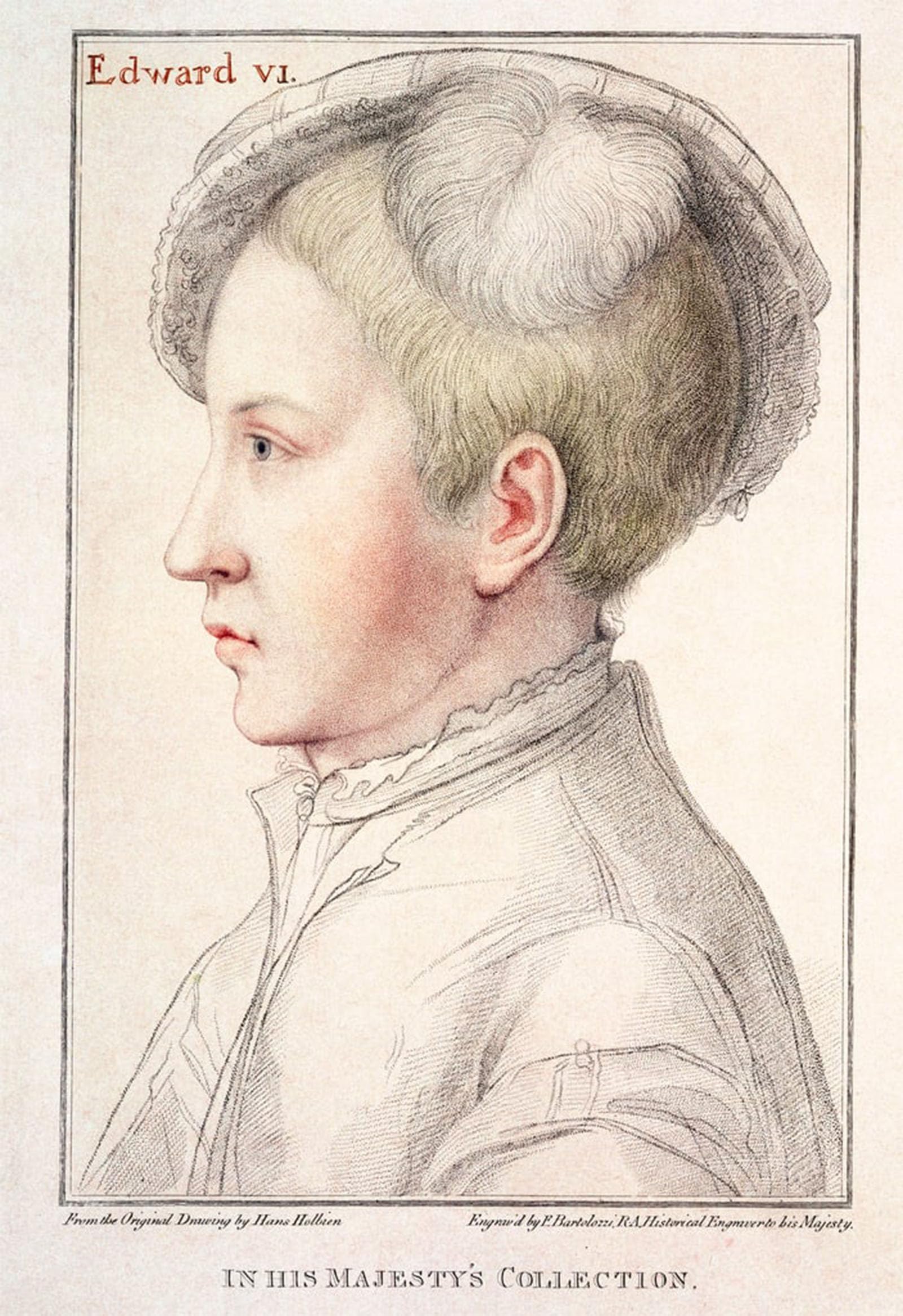 POSTERIIk Famous Modern Artwork Art Mural Portrait of Edward Vi by Hans Holbein Der Jüngere Oil Paintings Pictures for Home Decor 60x90cm