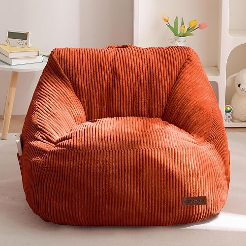 MAXYOYO Kids Bean Bag Chair, Convenient Bean Bag Sofa with H