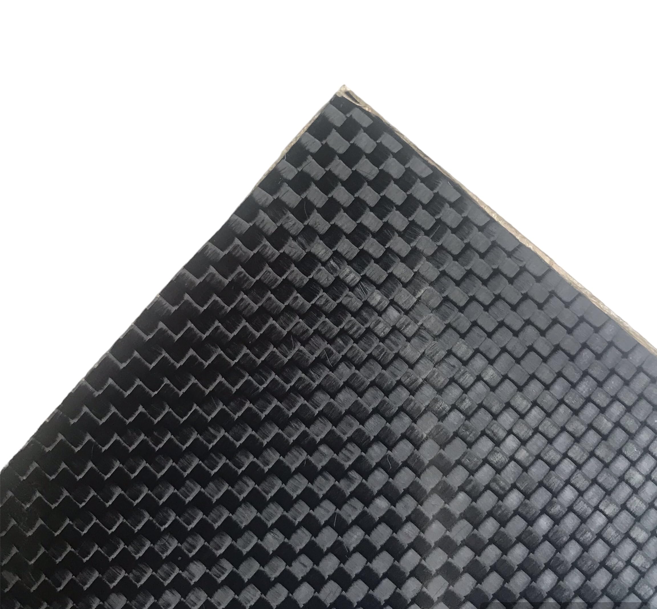 Kitcarbon Lamina flessibile adesiva in fibra di carbonio Plain 3k 500x400x0.2mm