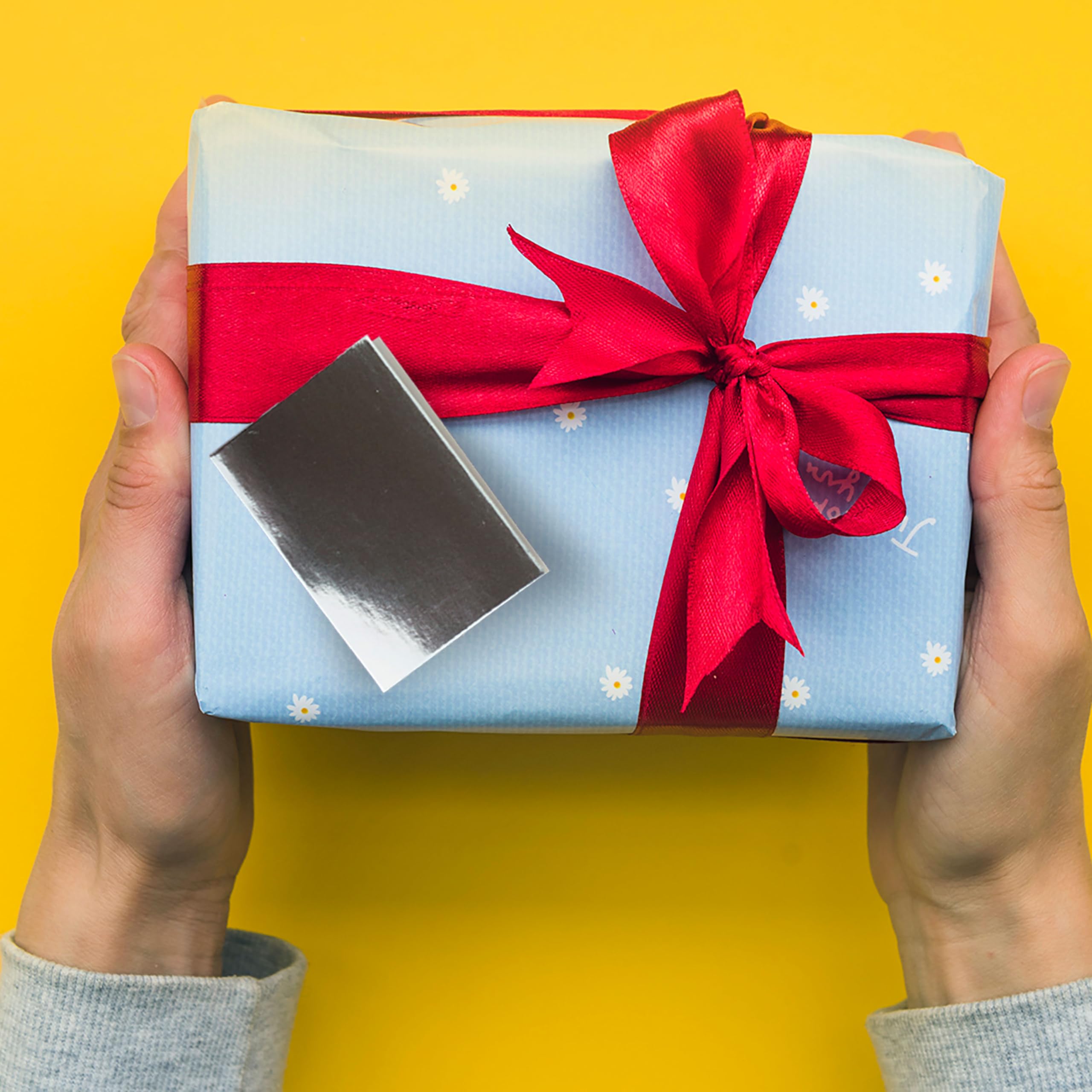 Whaline - 120 Etiquetas De Regalo De Papel De Aluminio Rojo De Navidad, Etiqueta De Nombre Con Cordel Para Bricolaje, Navidad, Regalo De Invierno