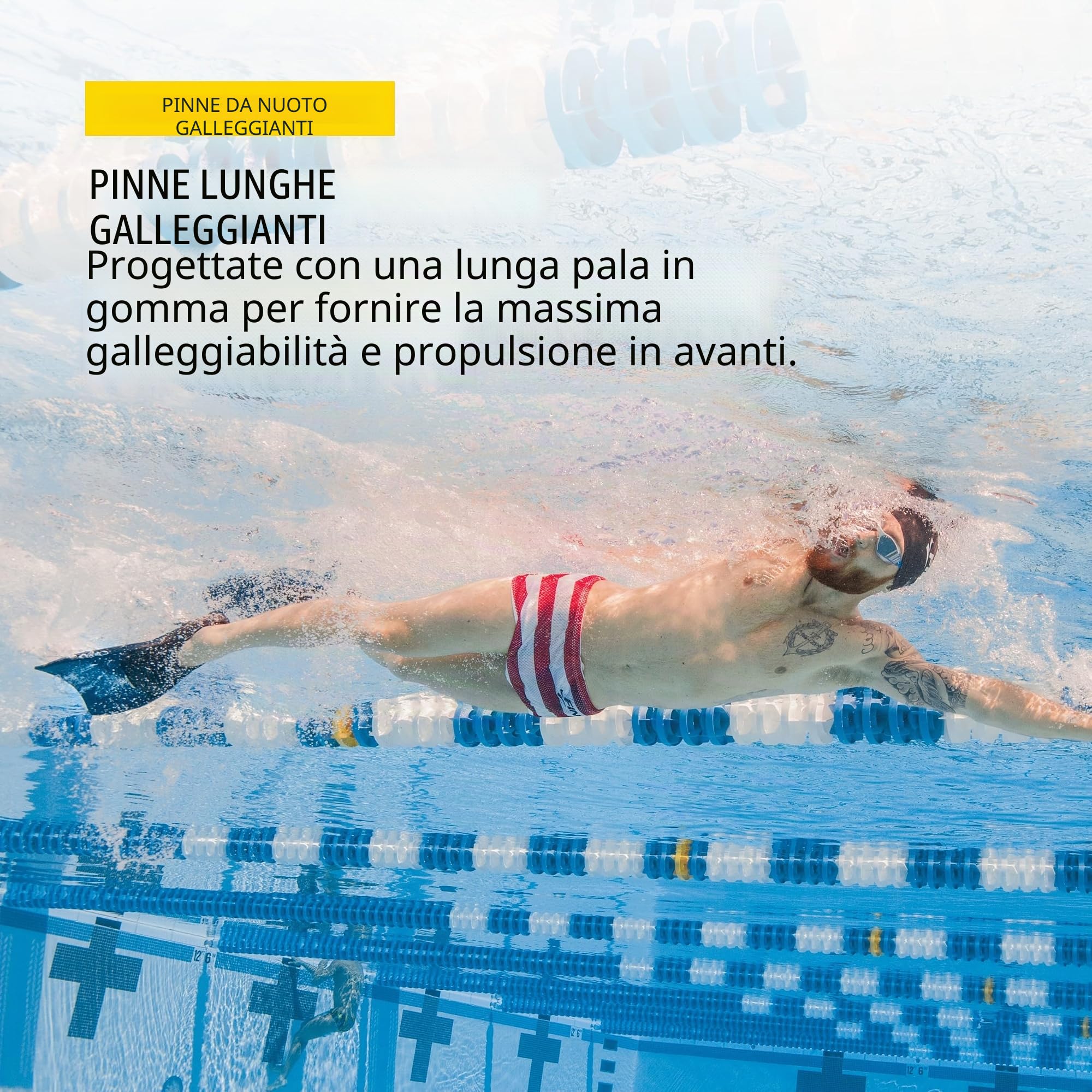 FINIS Pinne Lunghe Galleggianti