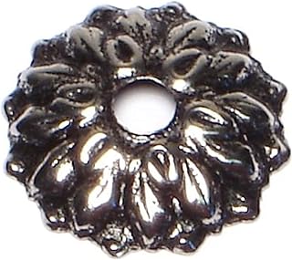 Hard-to-Find Fastener 014973165741 Antique Silver Rosettes, 3/4-Inch, 8-Piece