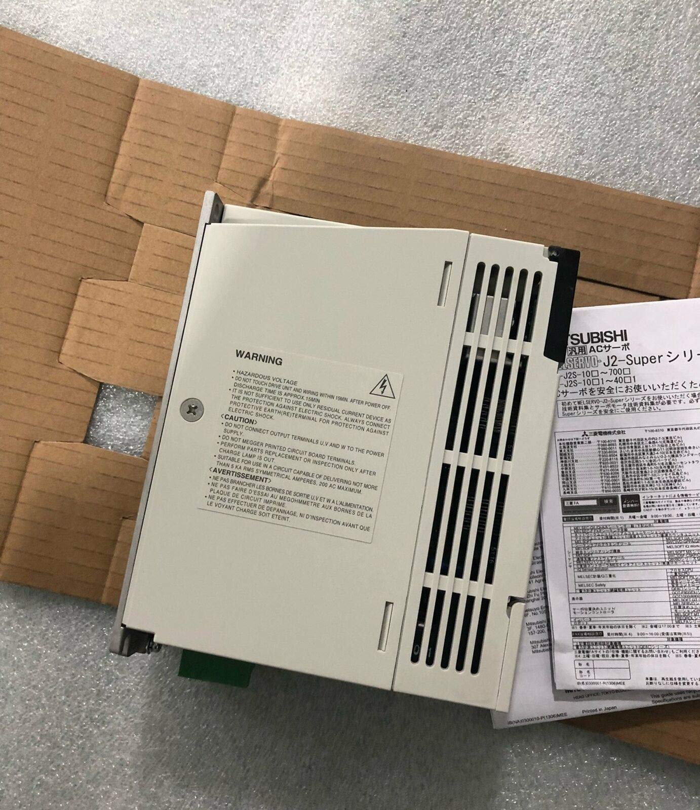 Amazon.co.jp: MR-J2S-10A1 メルセルボ MR-J2 サーボアンプ、100W