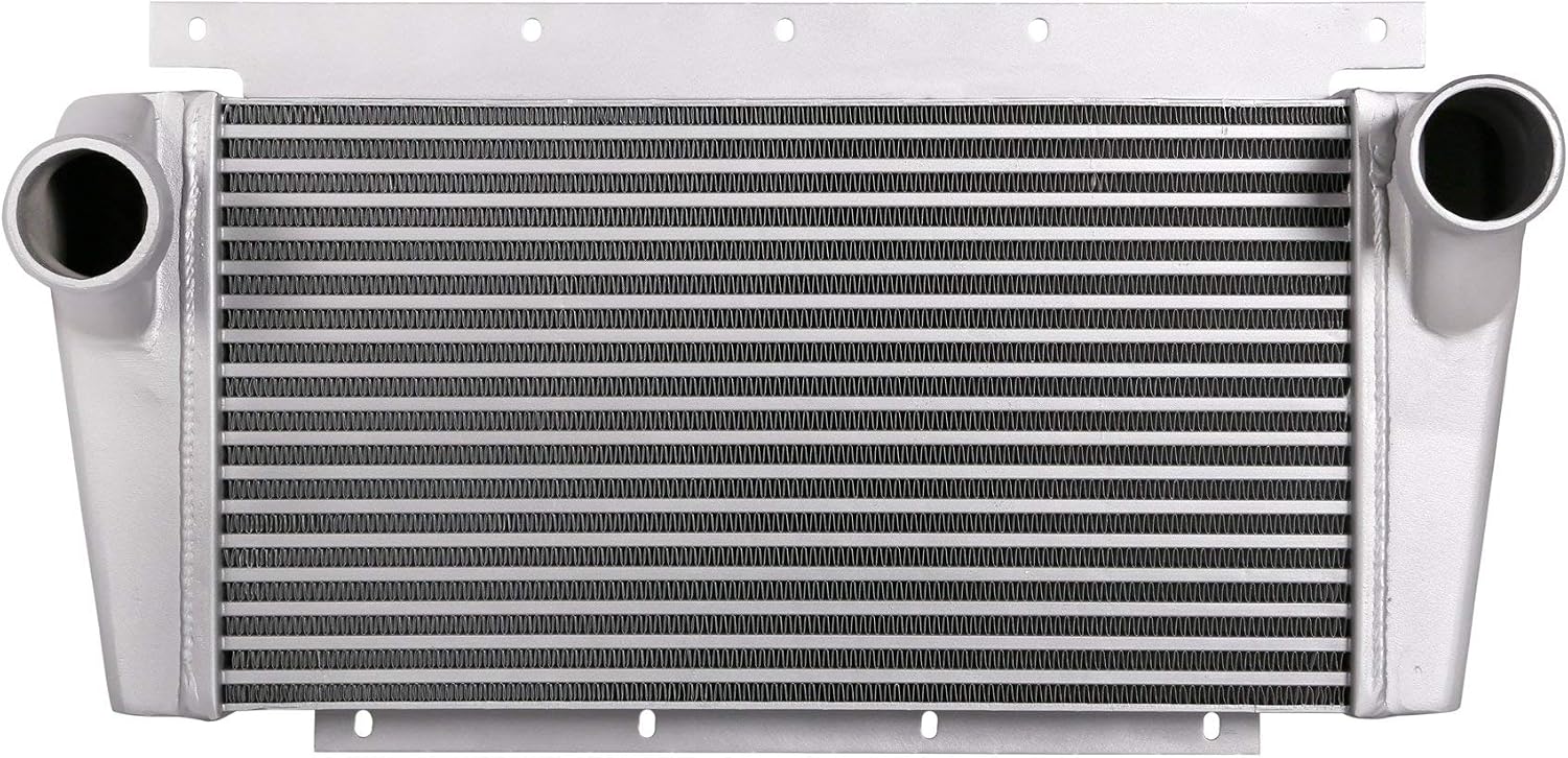 Lynol Cooling System Aluminum Charge Air Cooler Direct Replacement Compatible With International 3000/4000 Series 8100 9200 24 1/2 x 12 7/16